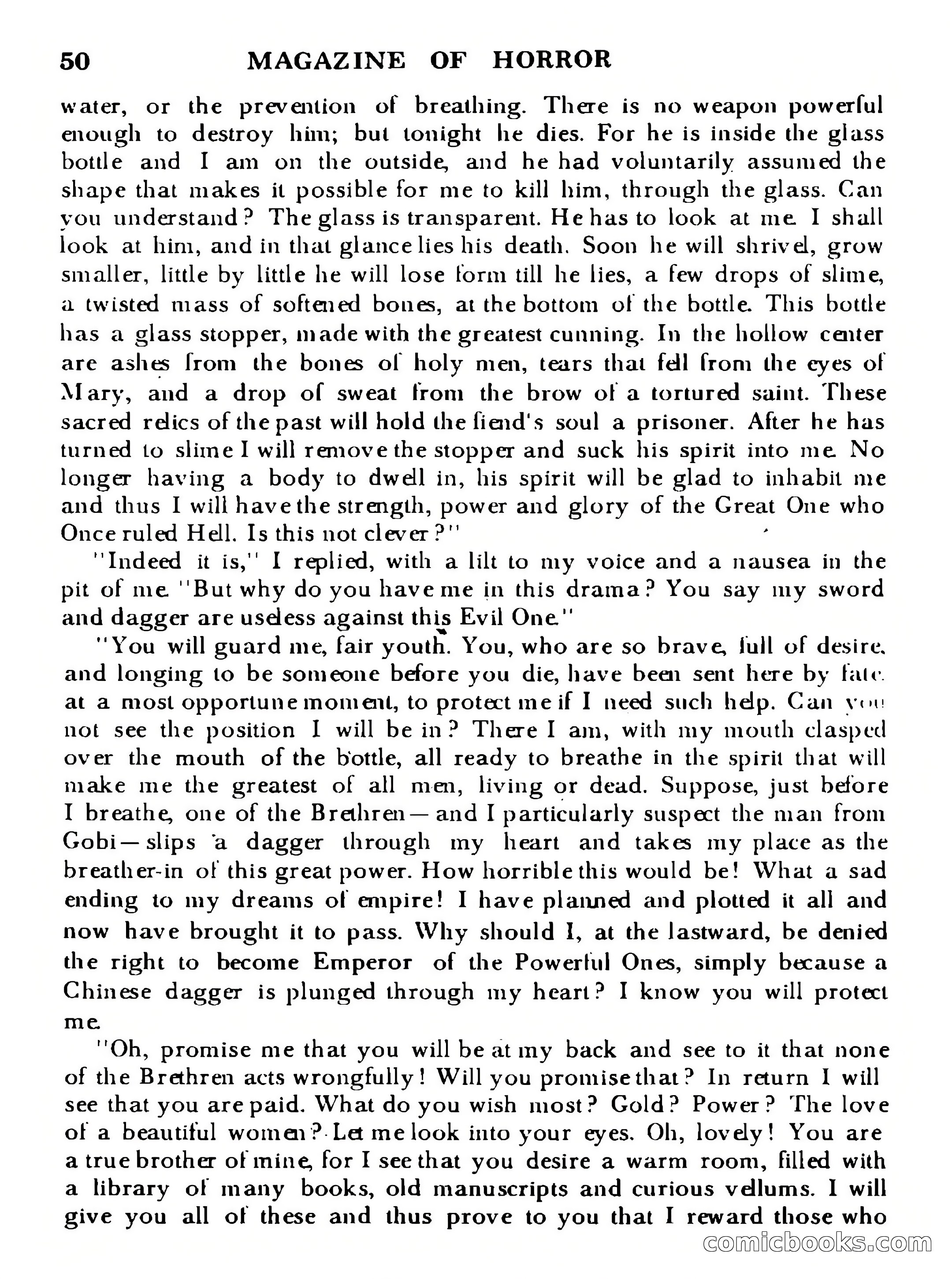 Magazine of Horror No. 30 — page 50 of 132