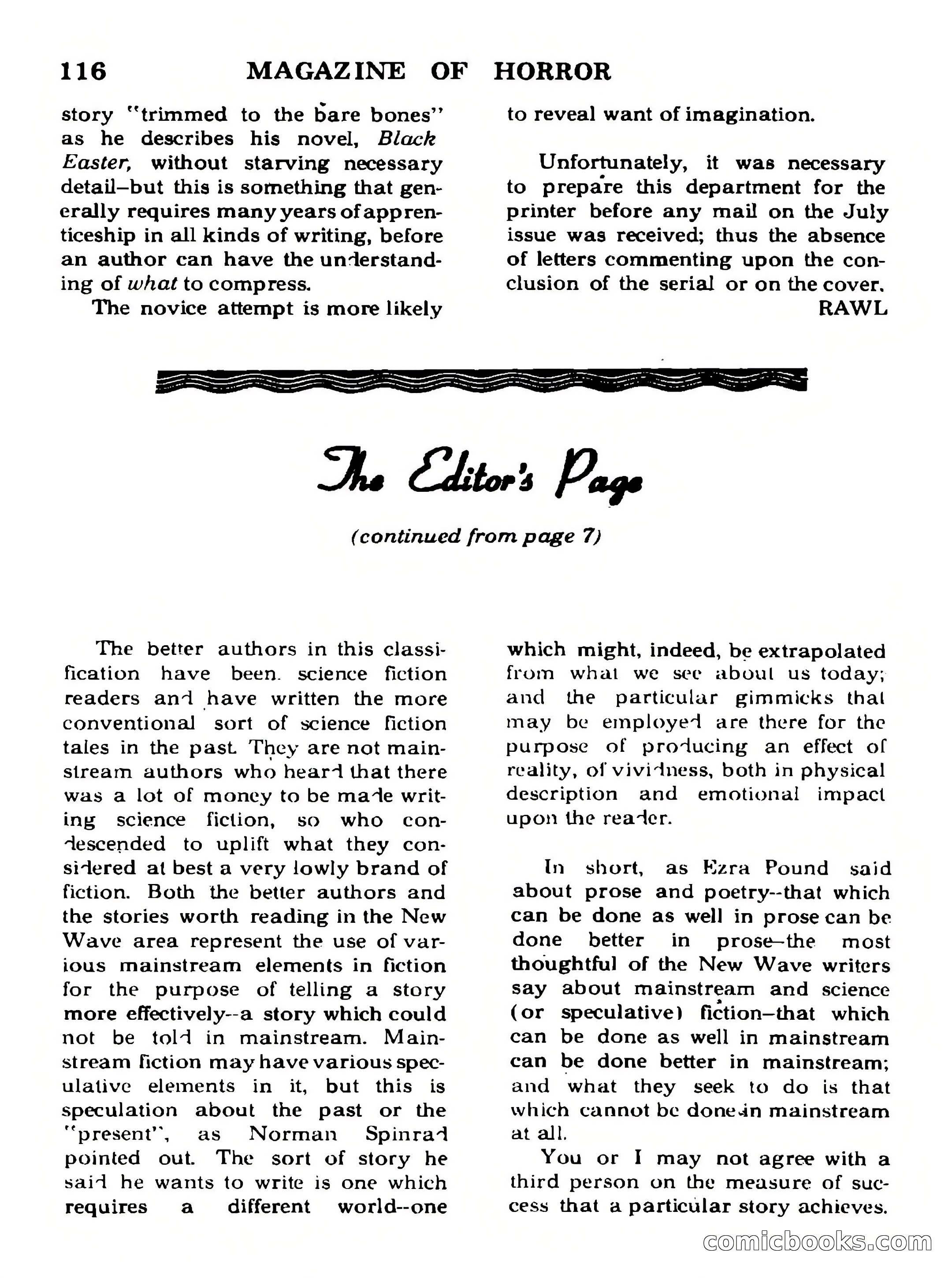 Magazine of Horror No. 30 — page 116 of 132