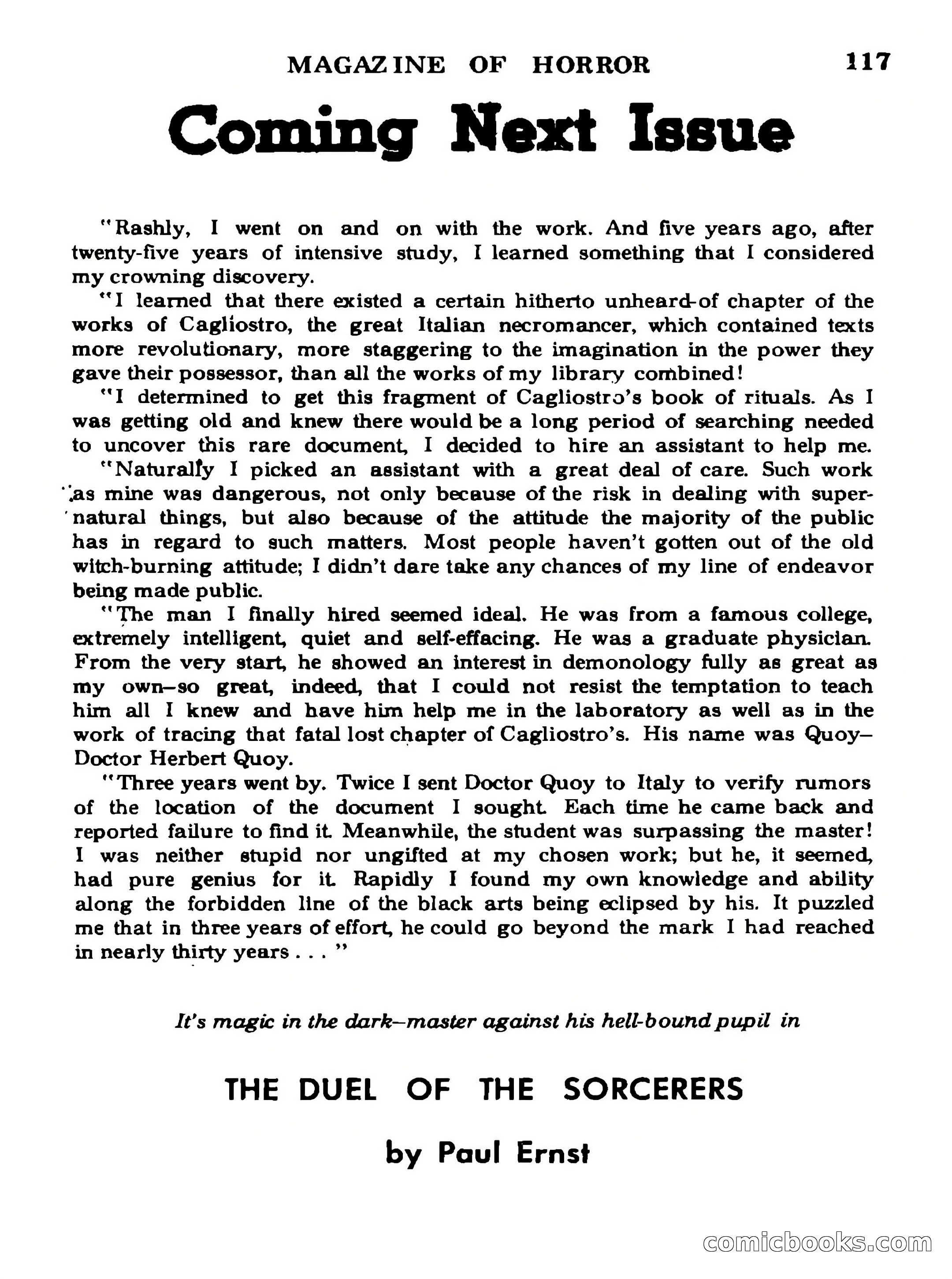 Magazine of Horror No. 30 — page 117 of 132