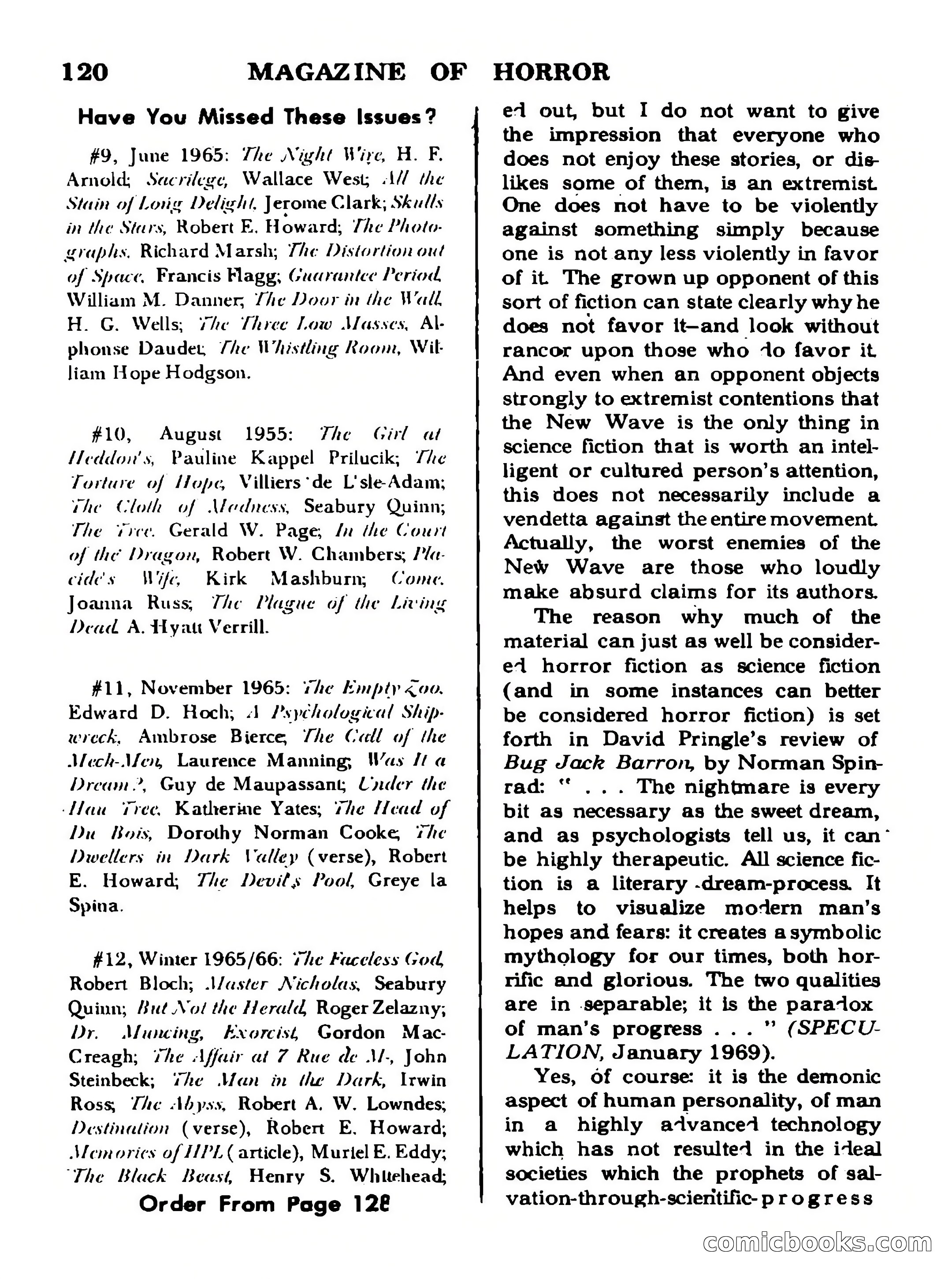 Magazine of Horror No. 30 — page 120 of 132