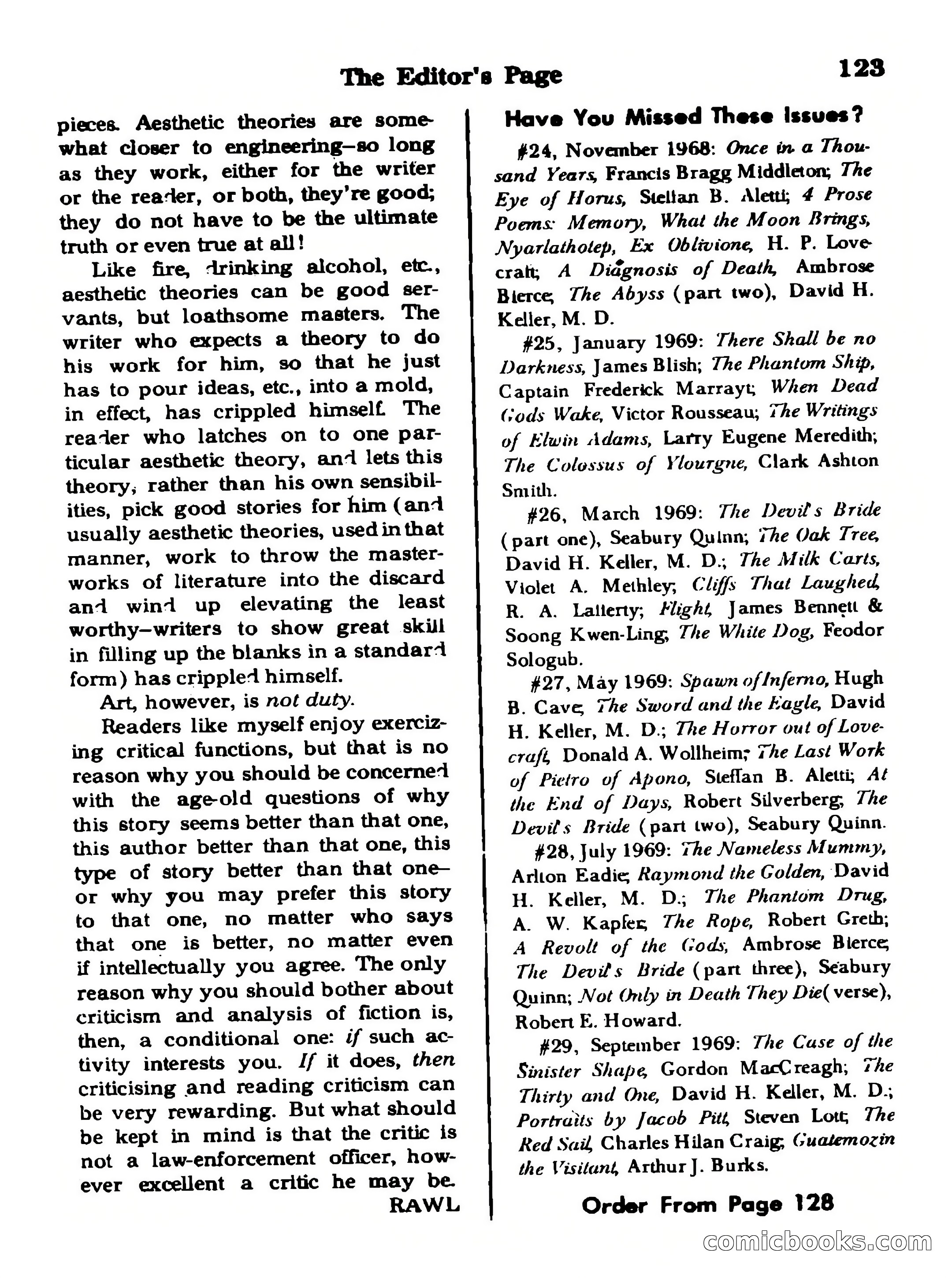 Magazine of Horror No. 30 — page 123 of 132