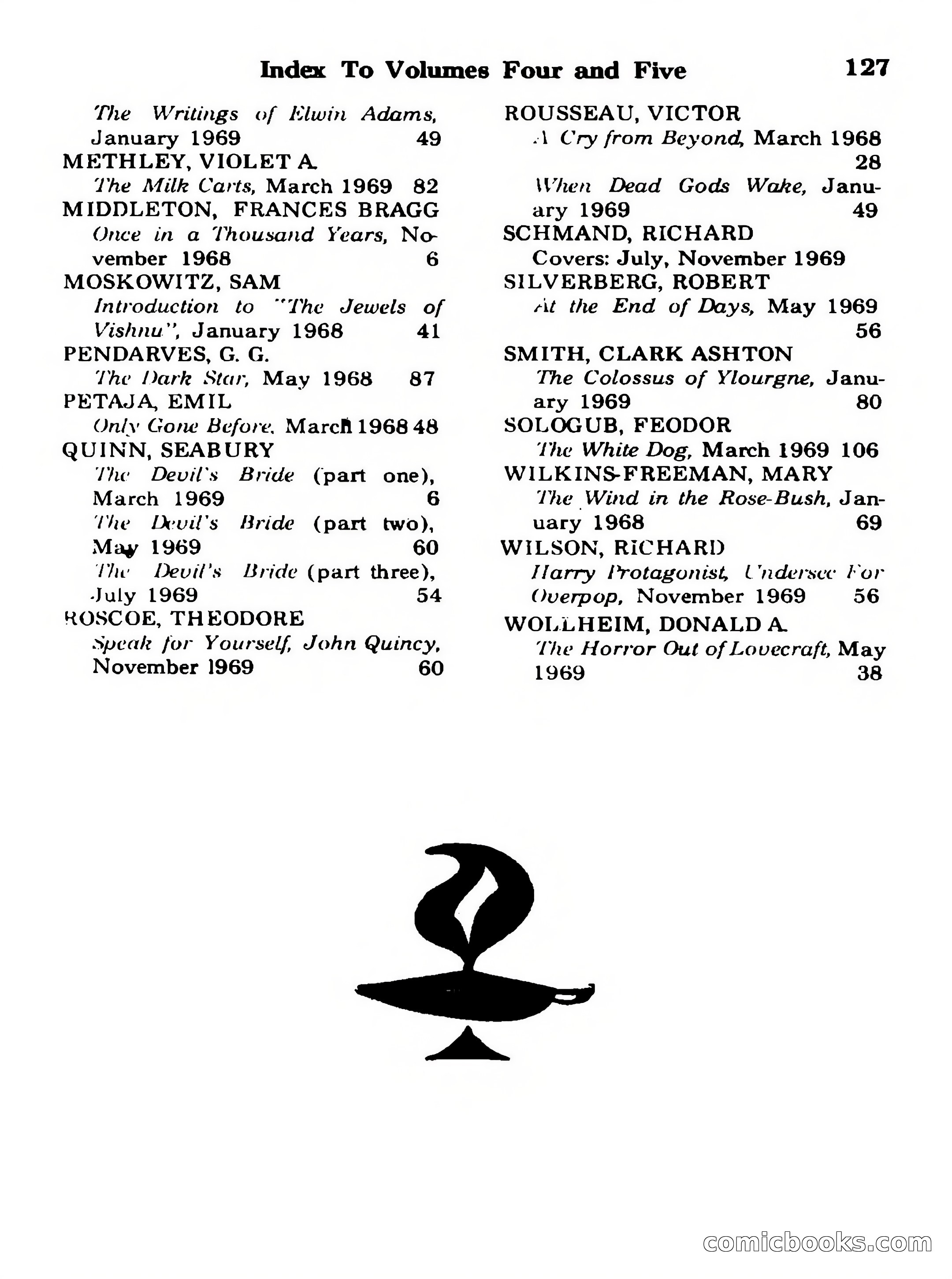 Magazine of Horror No. 30 — page 127 of 132