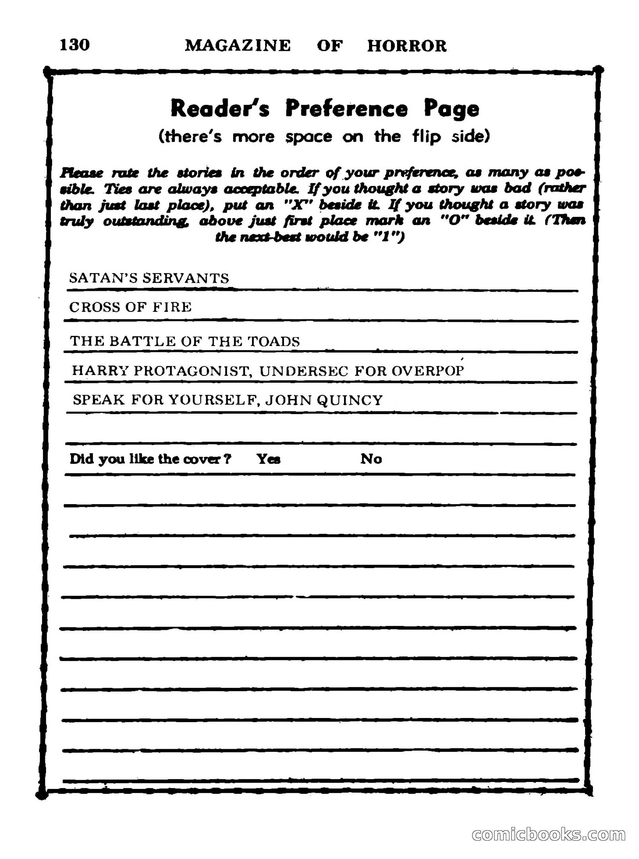 Magazine of Horror No. 30 — page 130 of 132