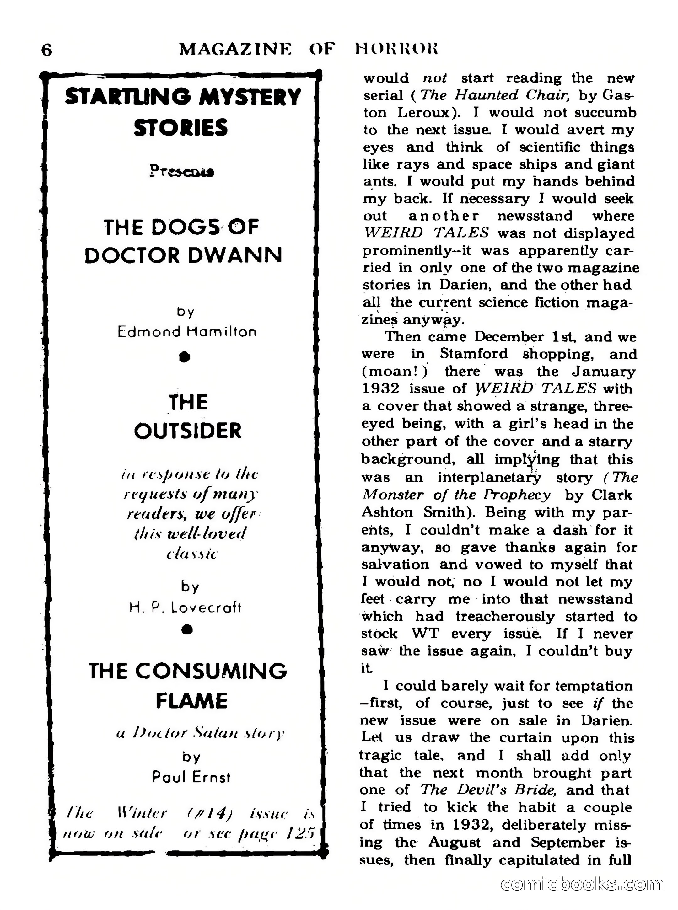 Magazine of Horror No. 31 — page 6 of 132