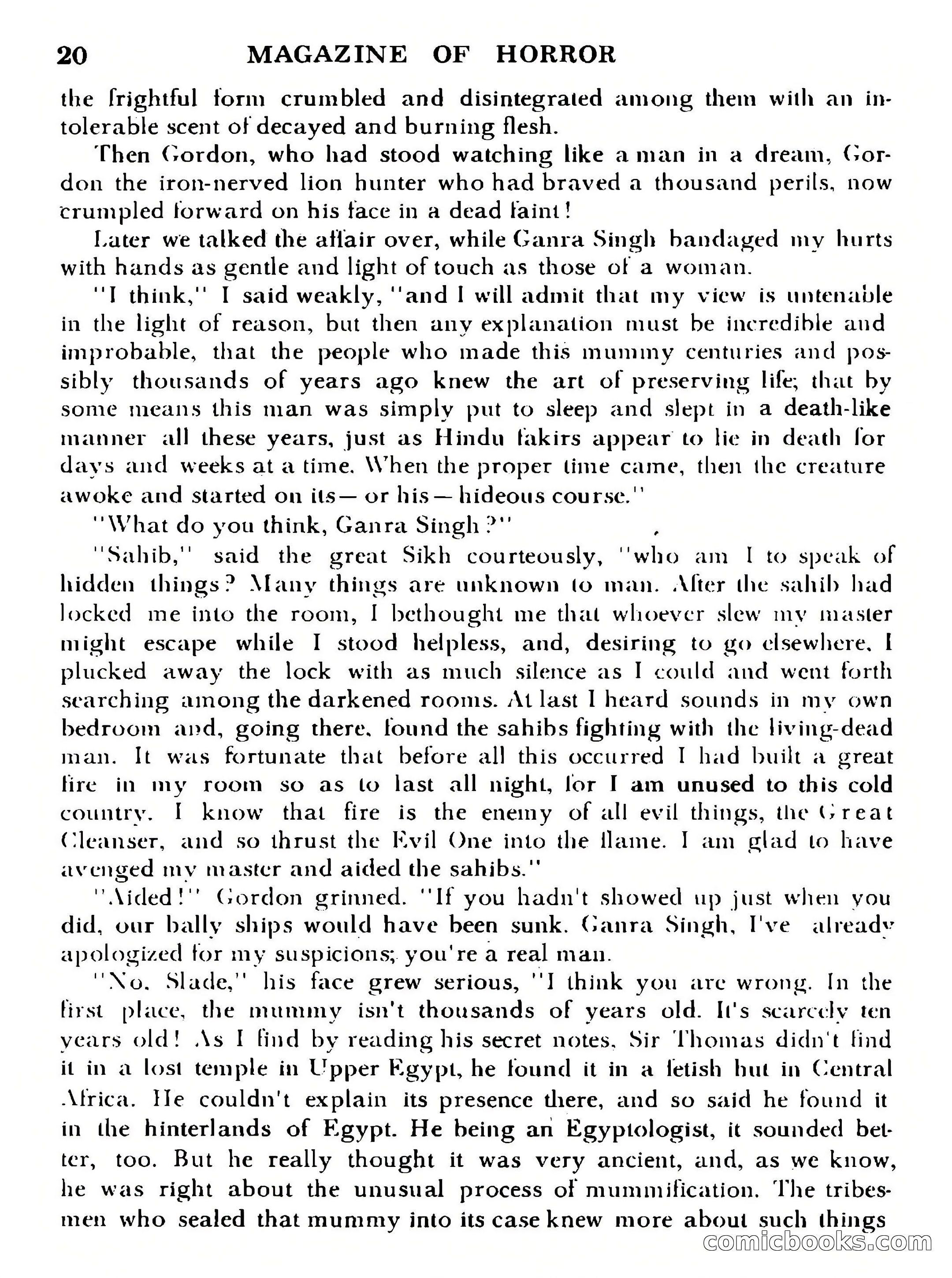 Magazine of Horror No. 31 — page 20 of 132