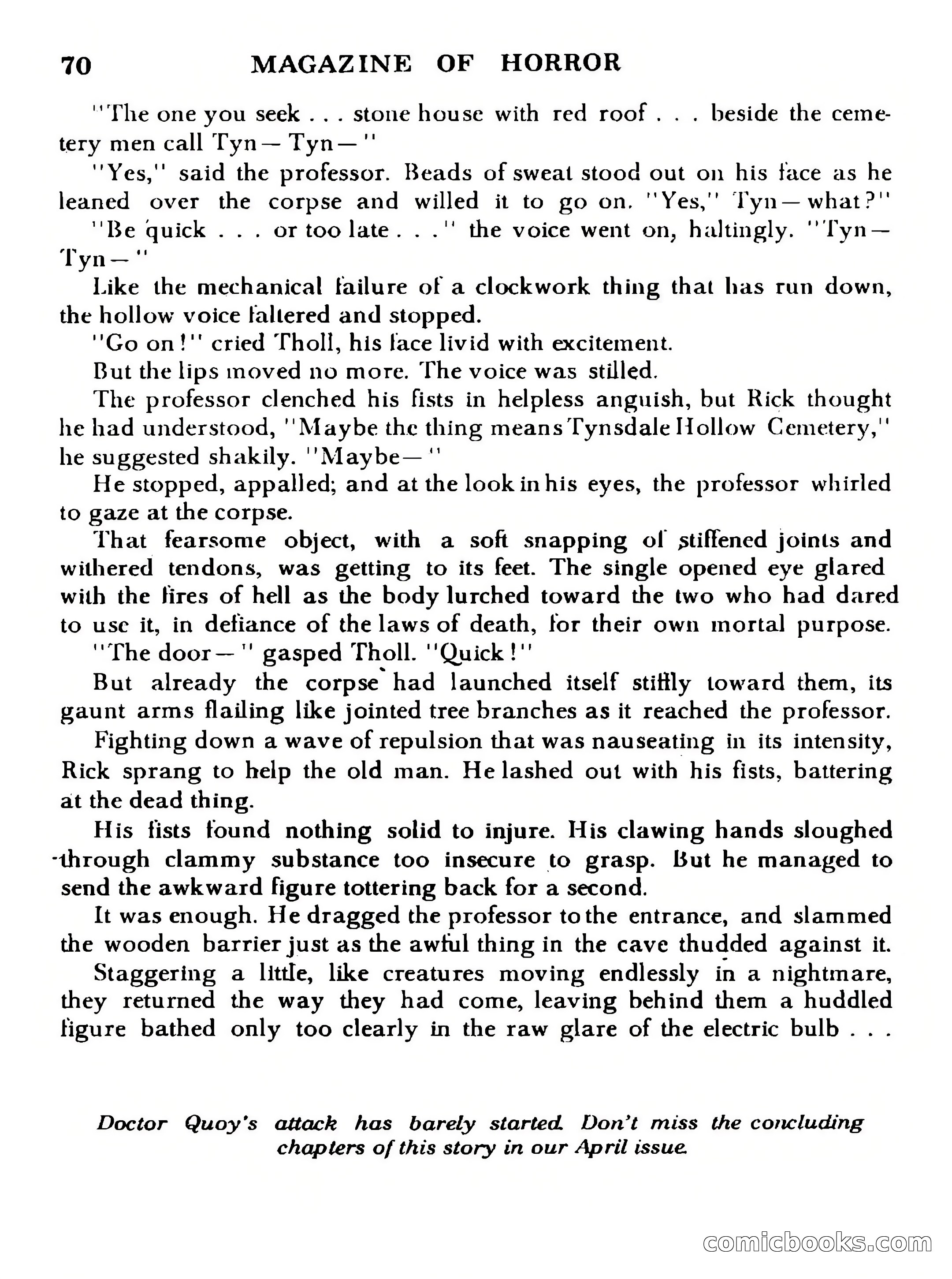Magazine of Horror No. 31 — page 70 of 132