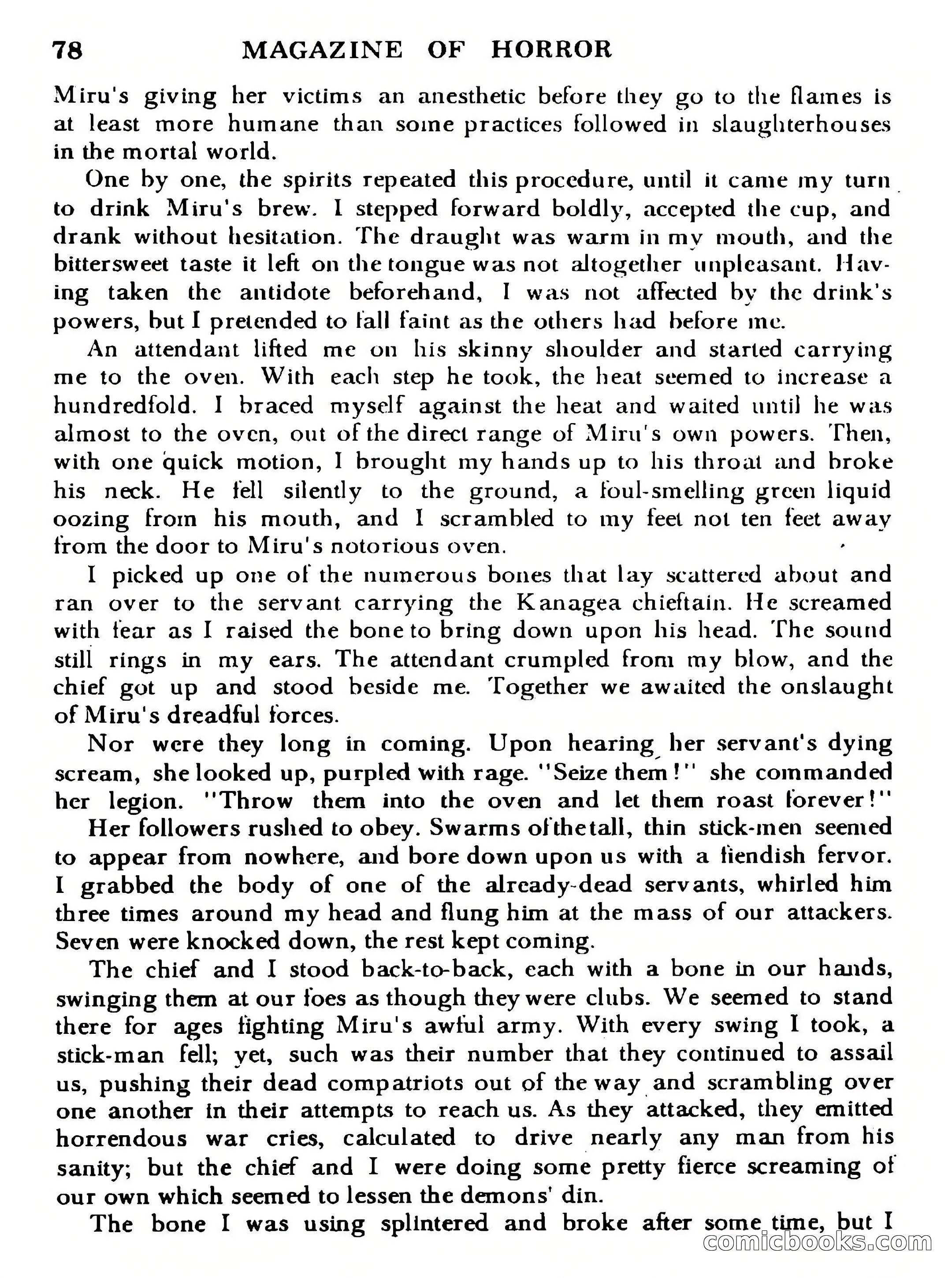 Magazine of Horror No. 31 — page 78 of 132