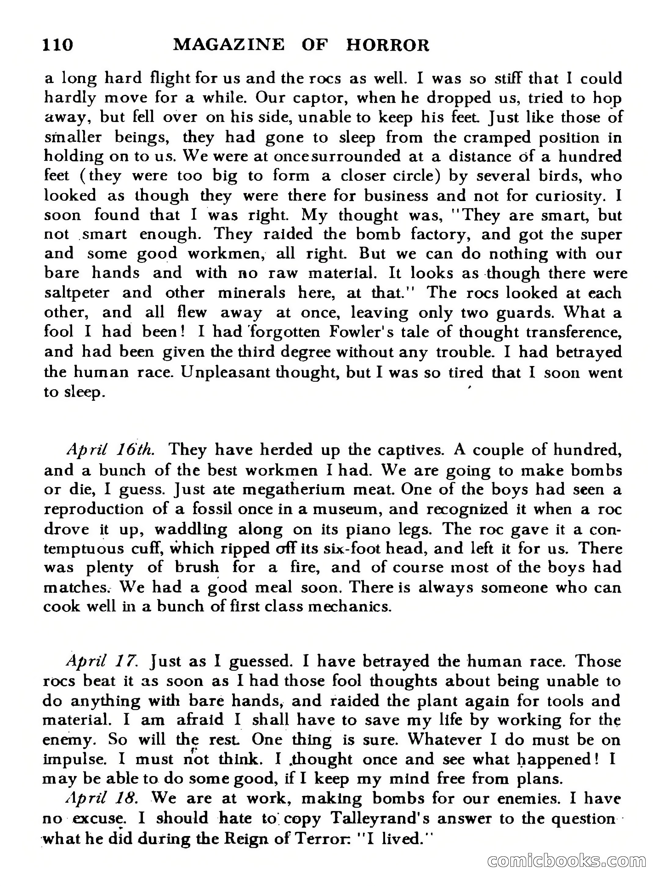 Magazine of Horror No. 31 — page 110 of 132