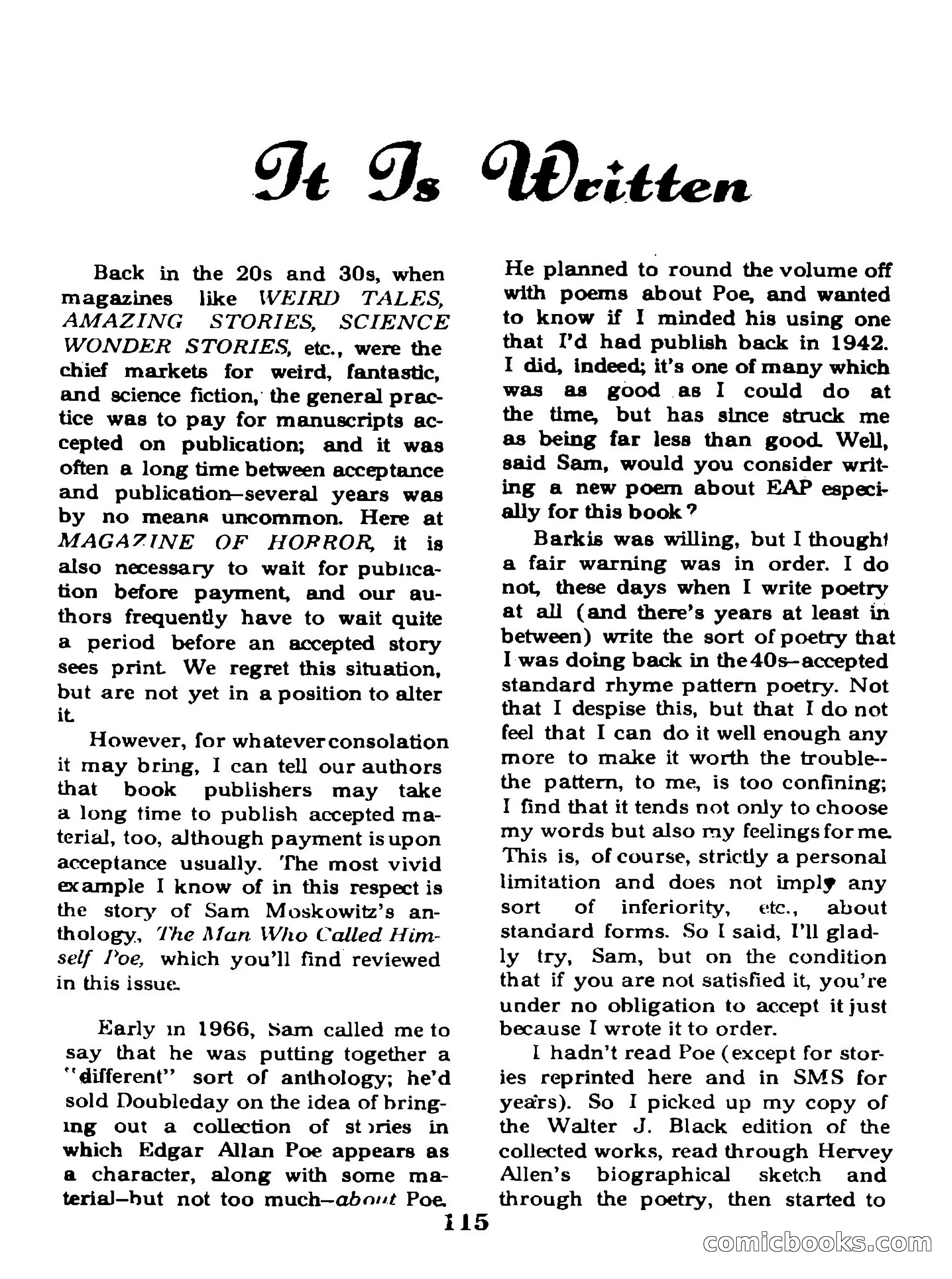 Magazine of Horror No. 31 — page 115 of 132