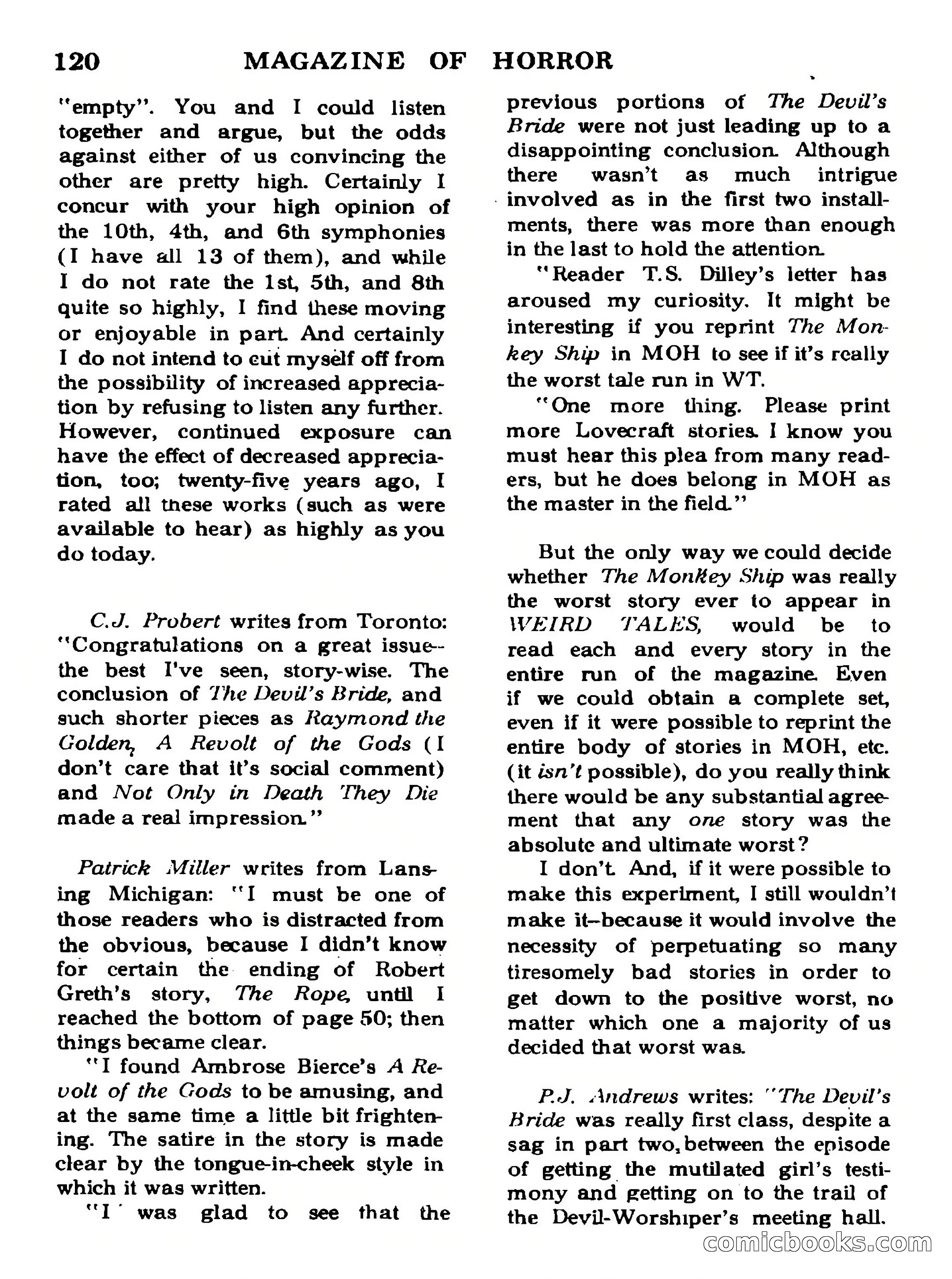 Magazine of Horror No. 31 — page 120 of 132