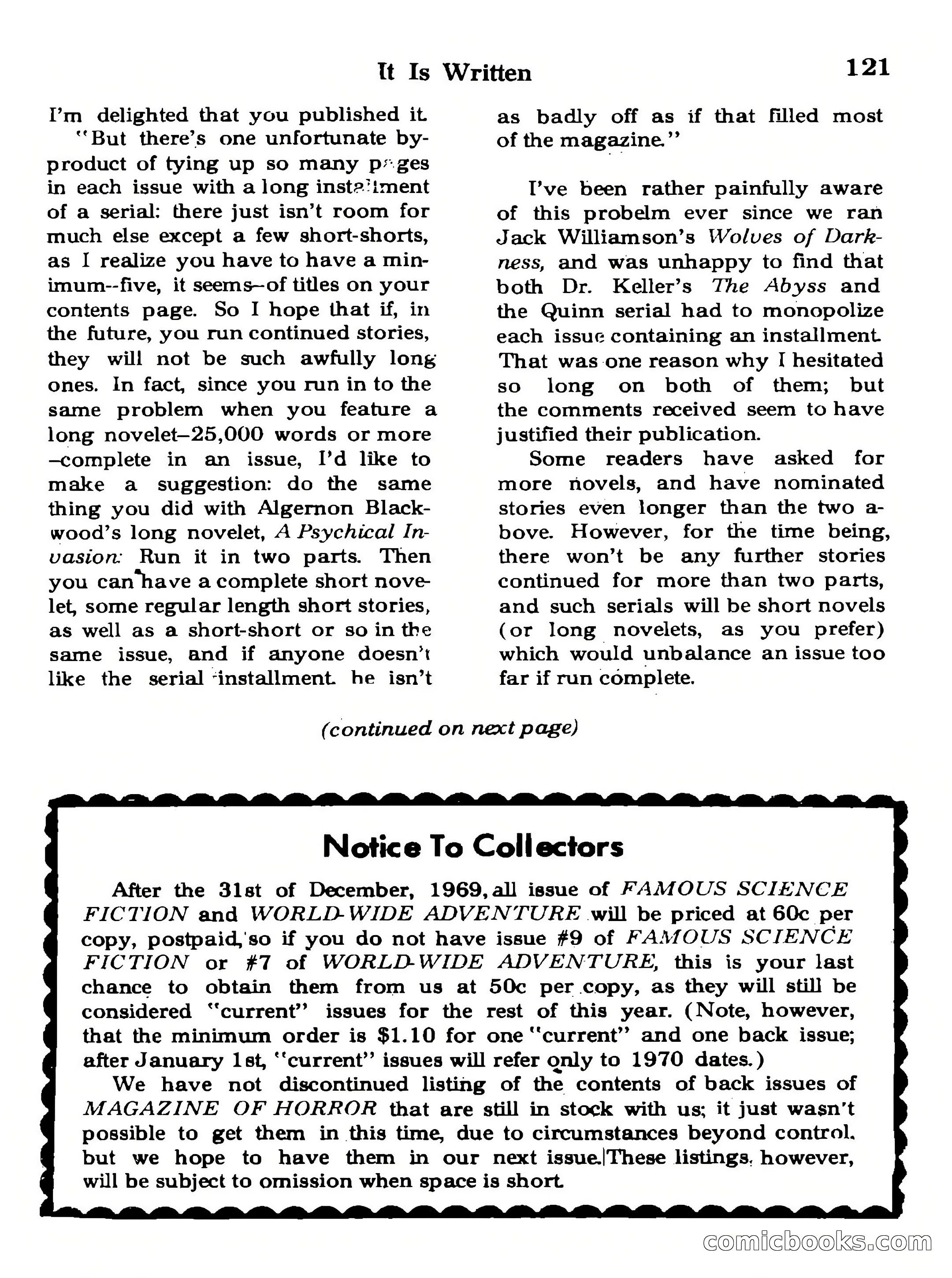 Magazine of Horror No. 31 — page 121 of 132
