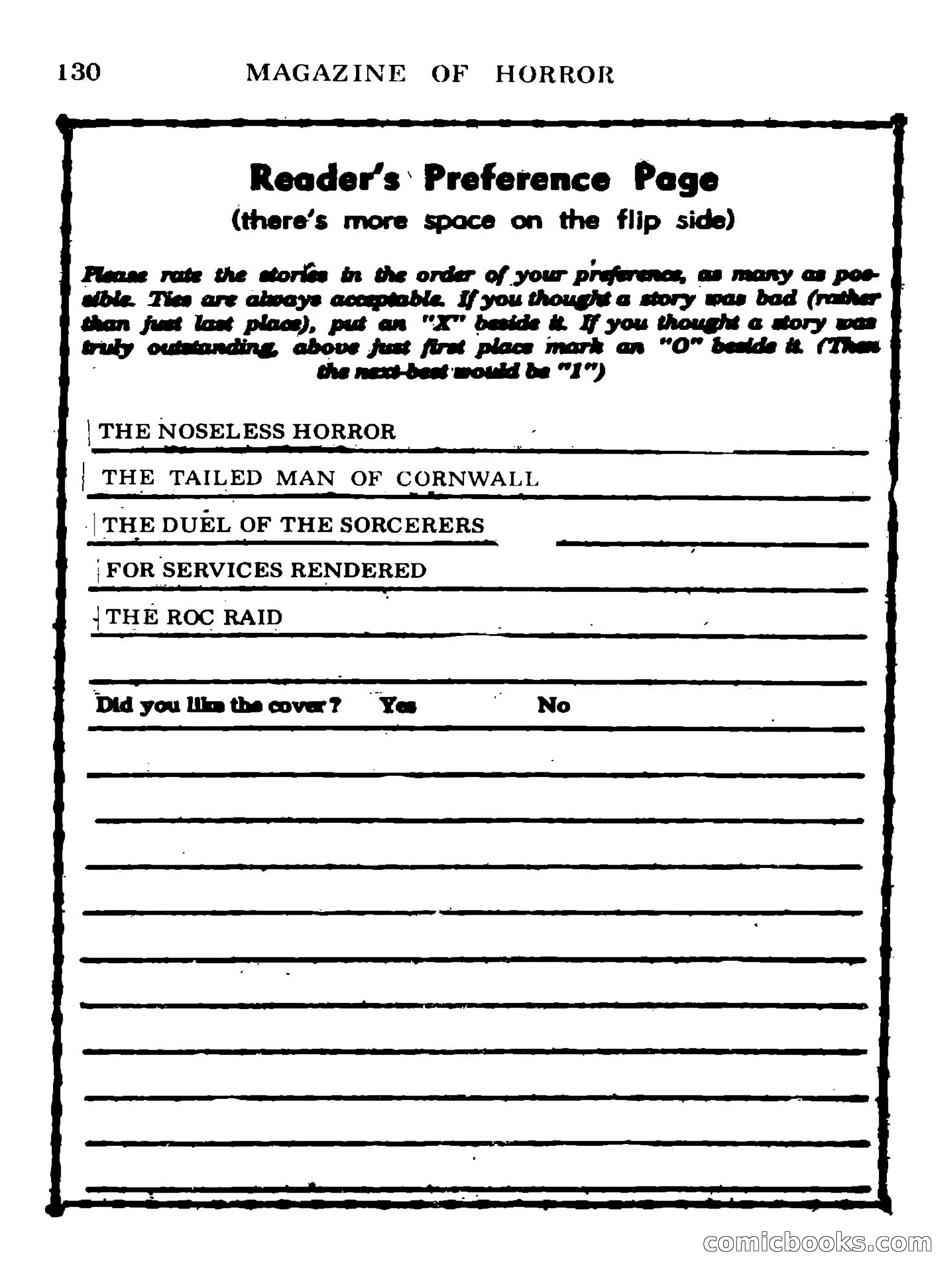 Magazine of Horror No. 31 — page 130 of 132