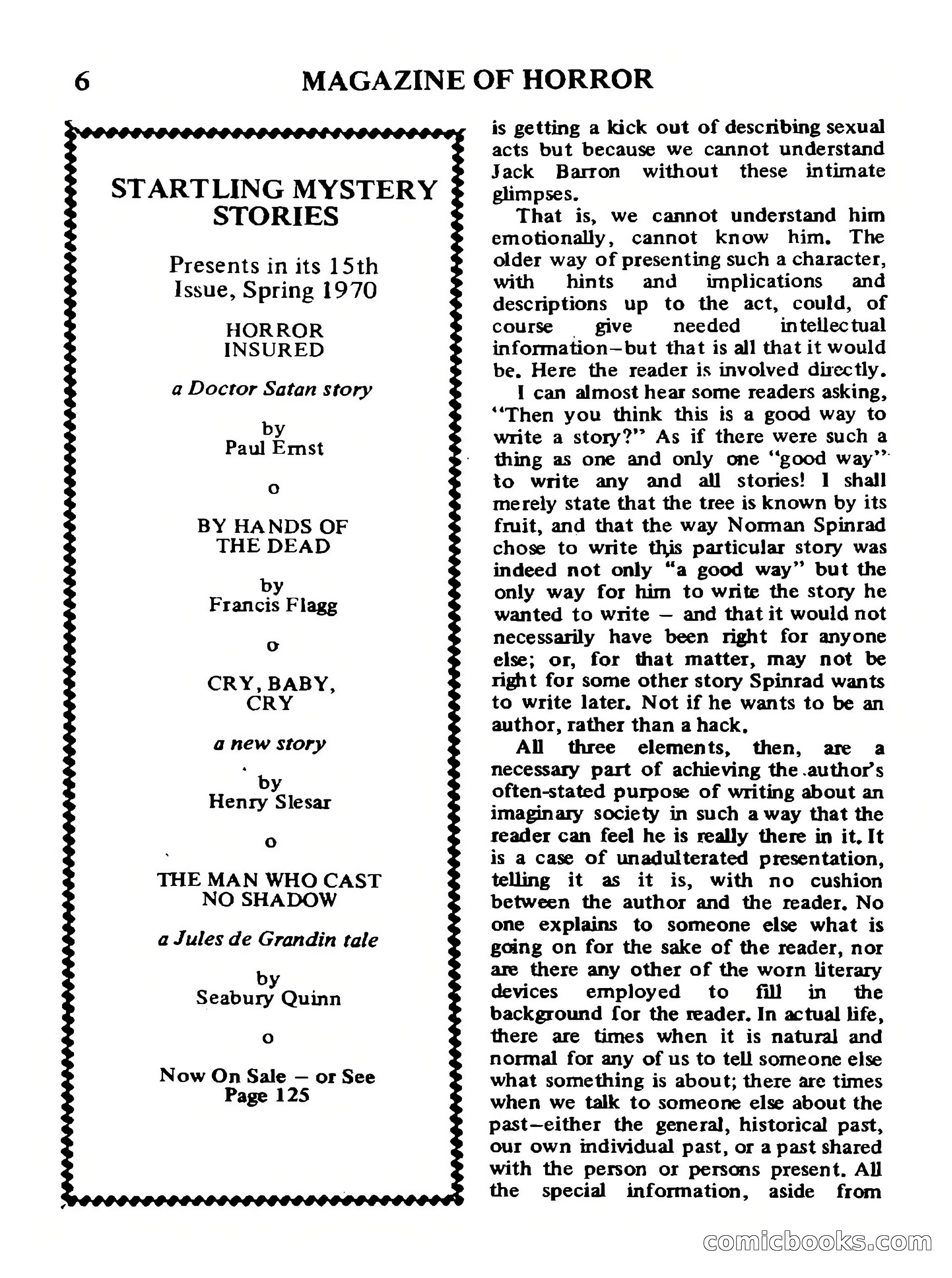 Magazine of Horror, No. 32 — page 6 of 132