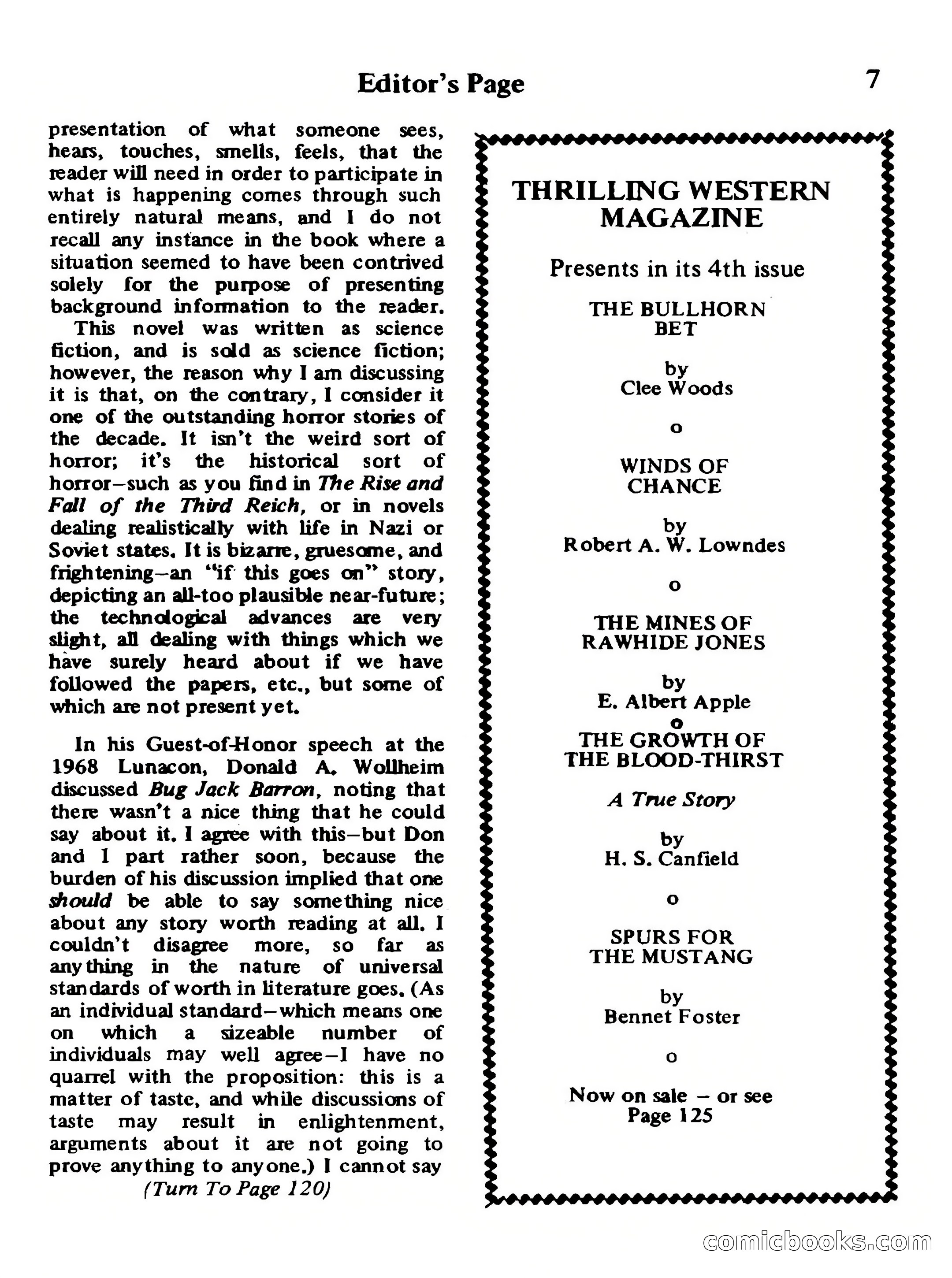 Magazine of Horror, No. 32 — page 7 of 132