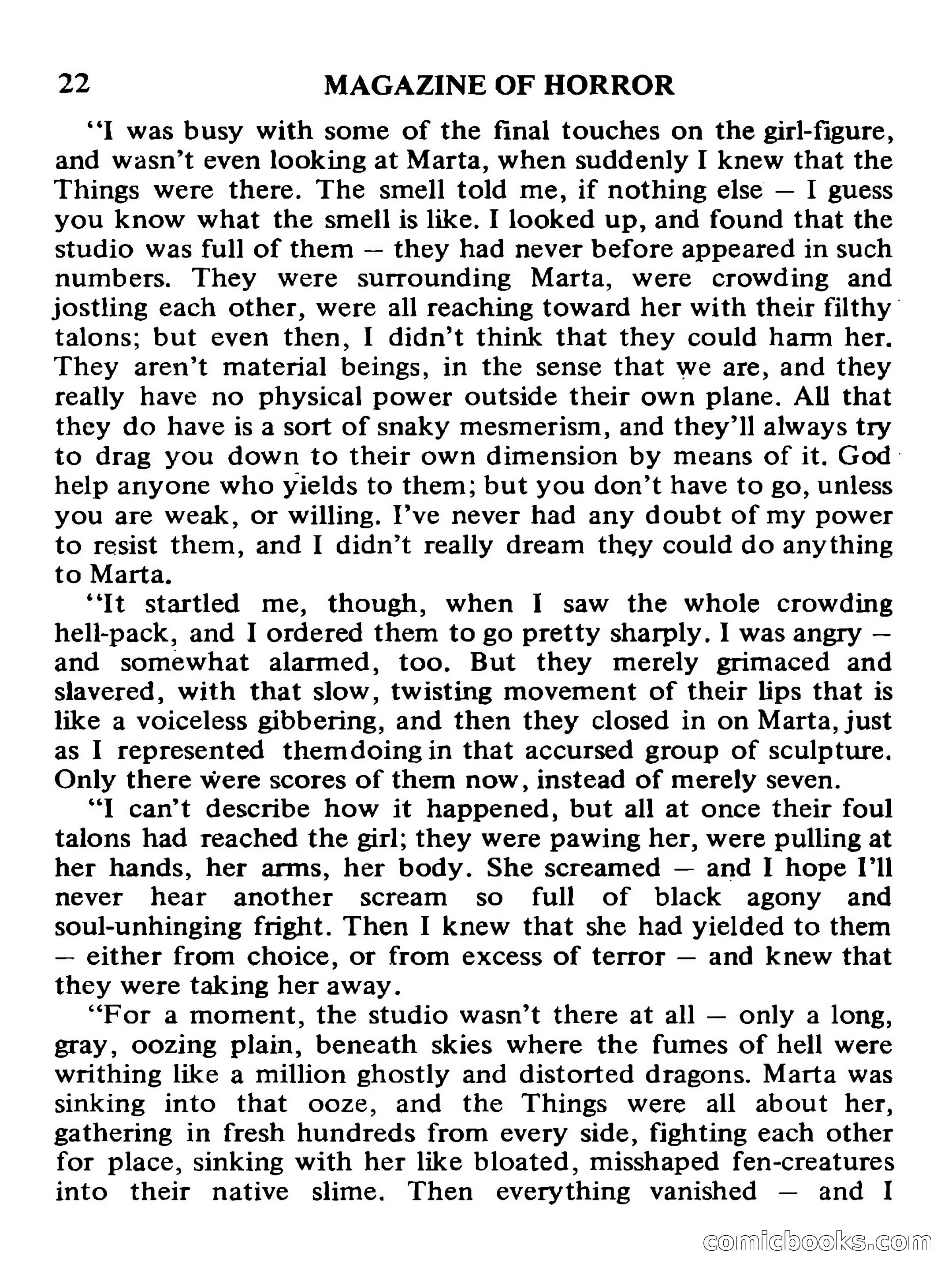 Magazine of Horror, No. 32 — page 22 of 132