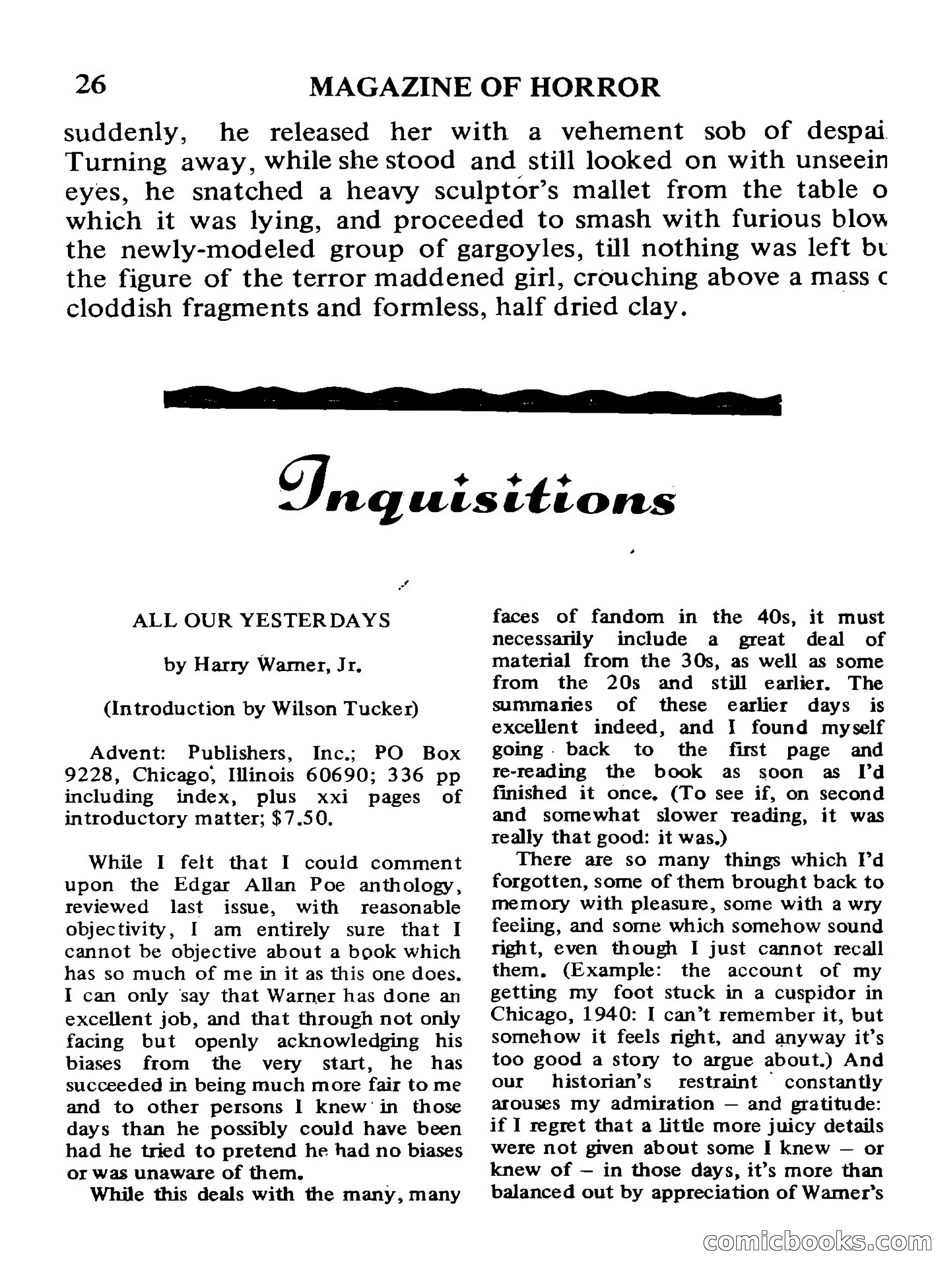 Magazine of Horror, No. 32 — page 26 of 132