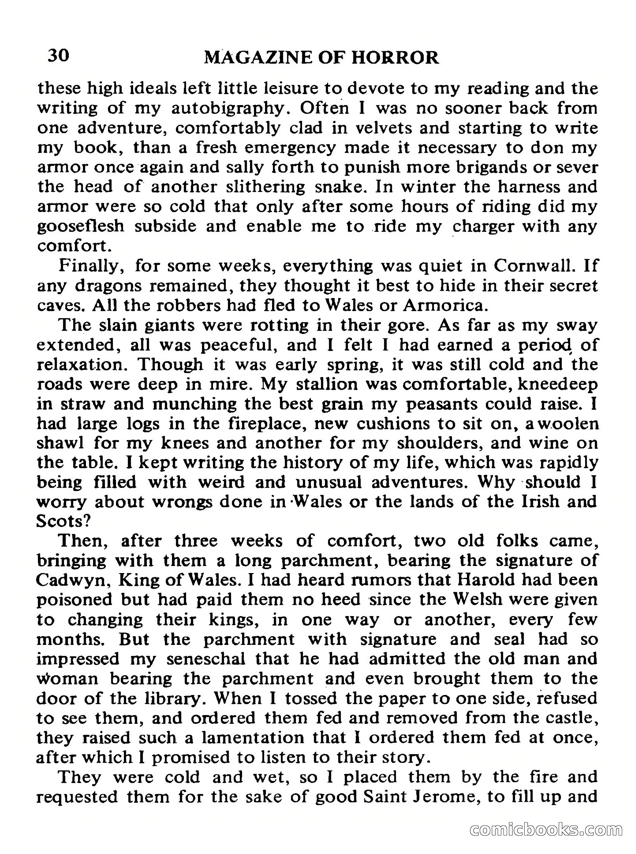 Magazine of Horror, No. 32 — page 30 of 132