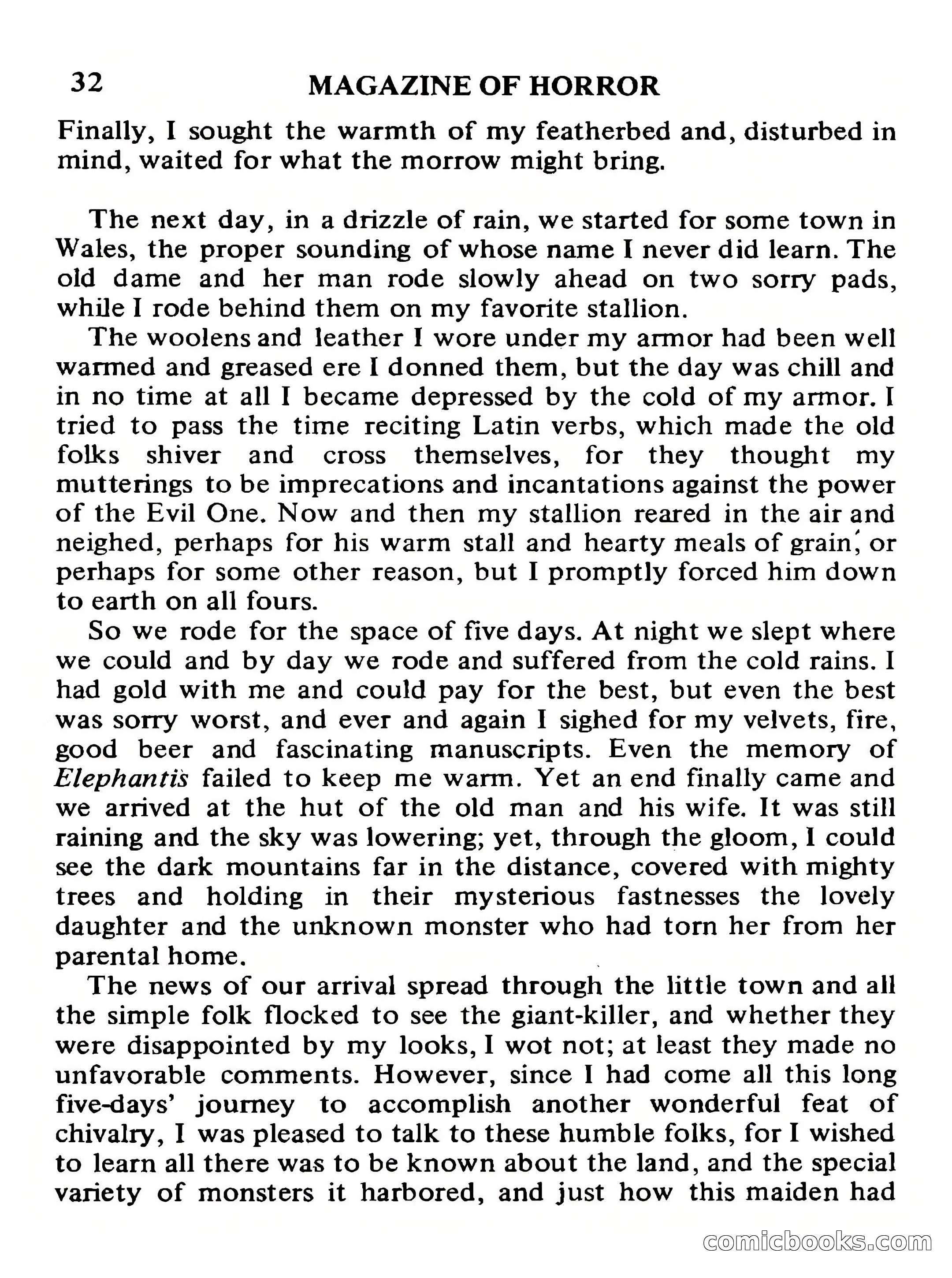 Magazine of Horror, No. 32 — page 32 of 132