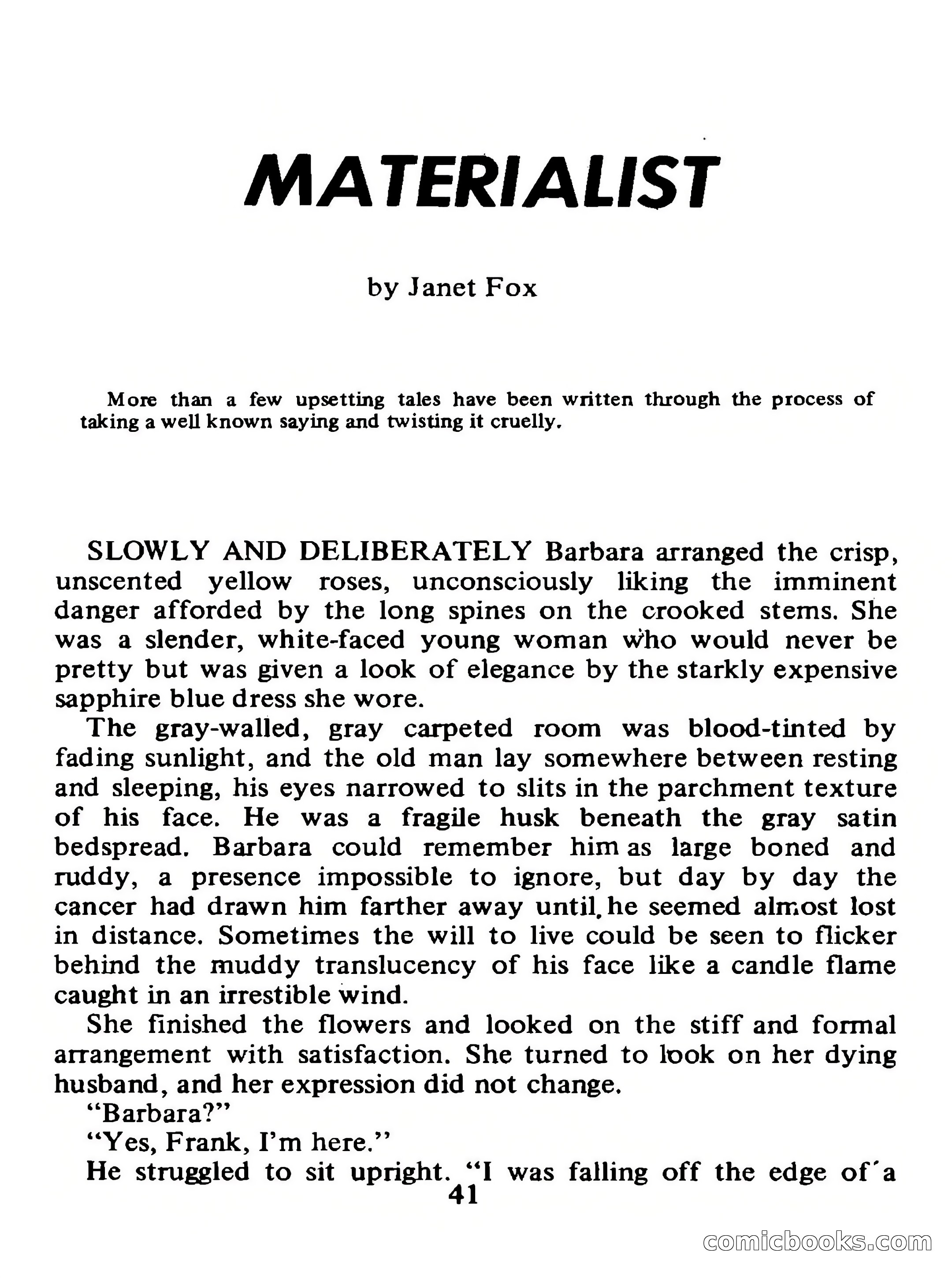 Magazine of Horror, No. 32 — page 41 of 132
