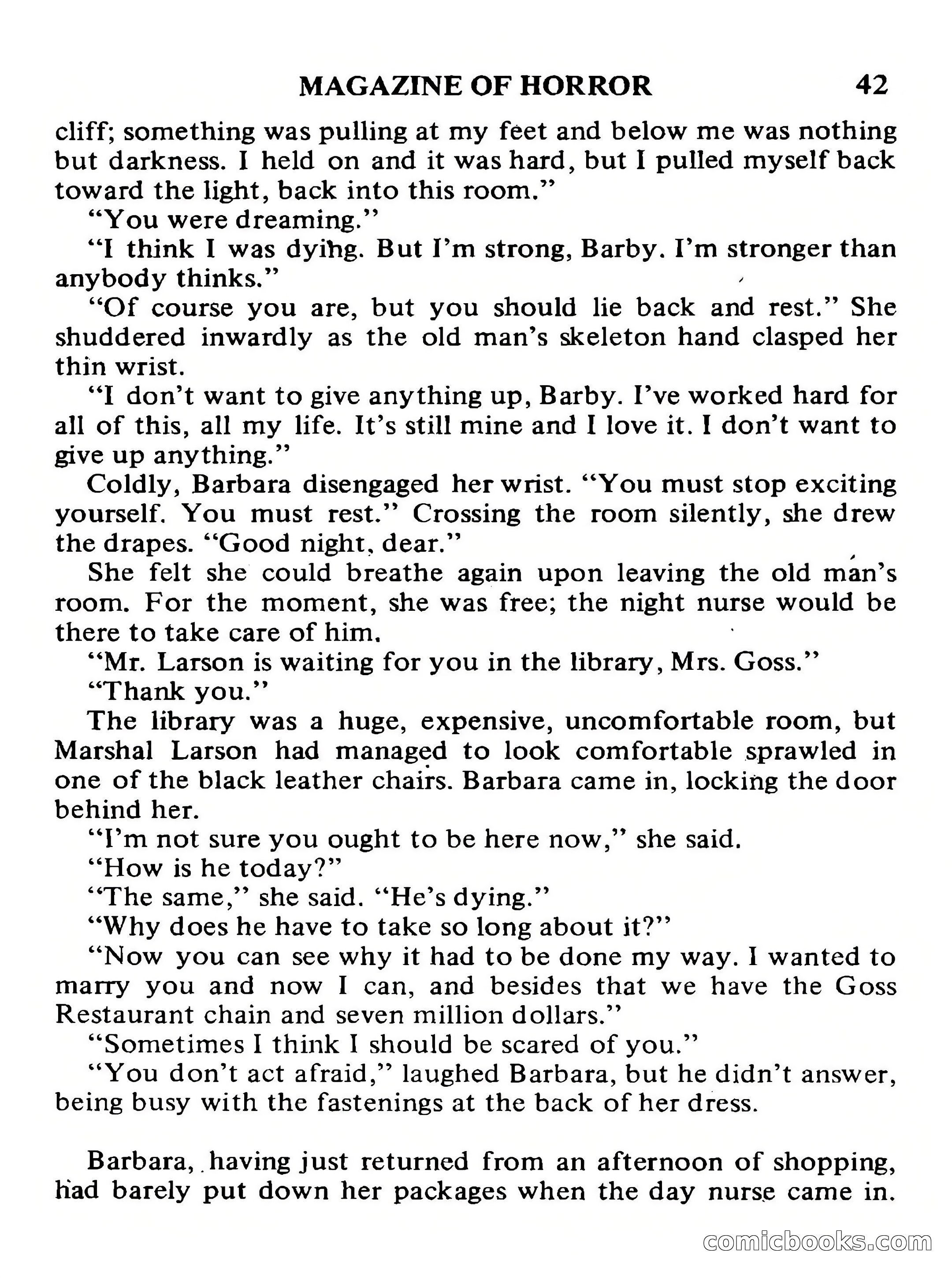 Magazine of Horror, No. 32 — page 42 of 132
