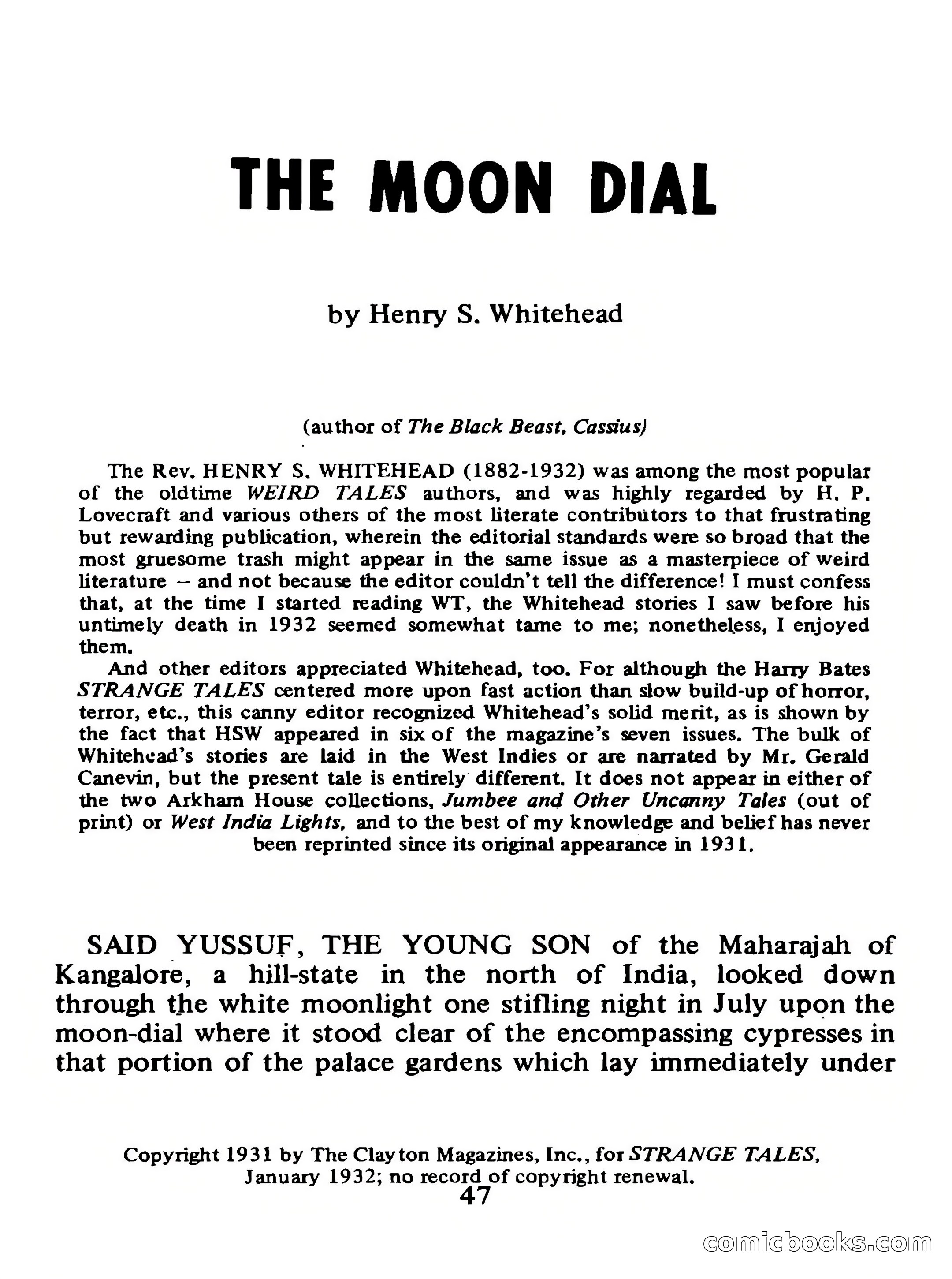 Magazine of Horror, No. 32 — page 47 of 132