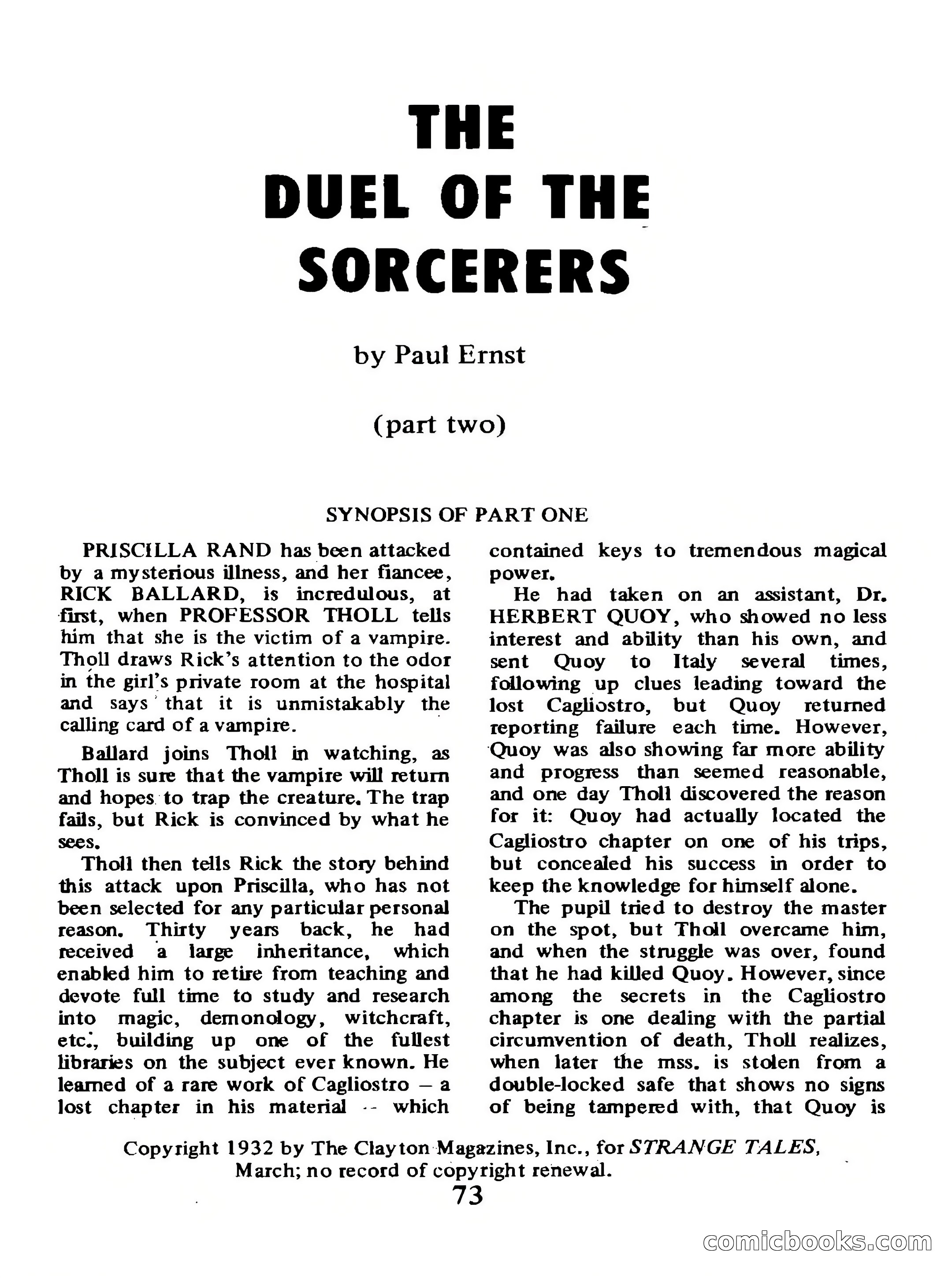 Magazine of Horror, No. 32 — page 73 of 132