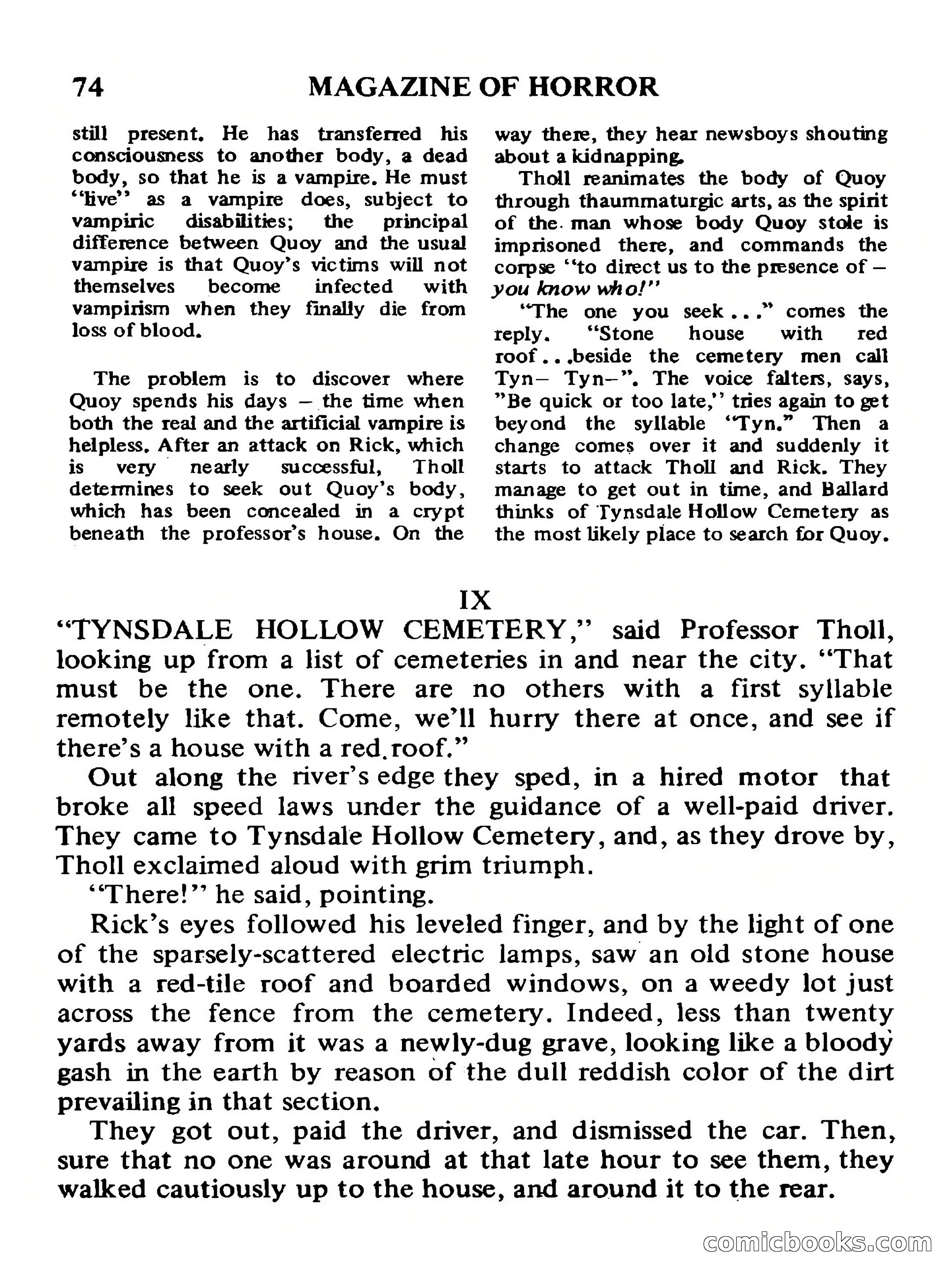 Magazine of Horror, No. 32 — page 74 of 132
