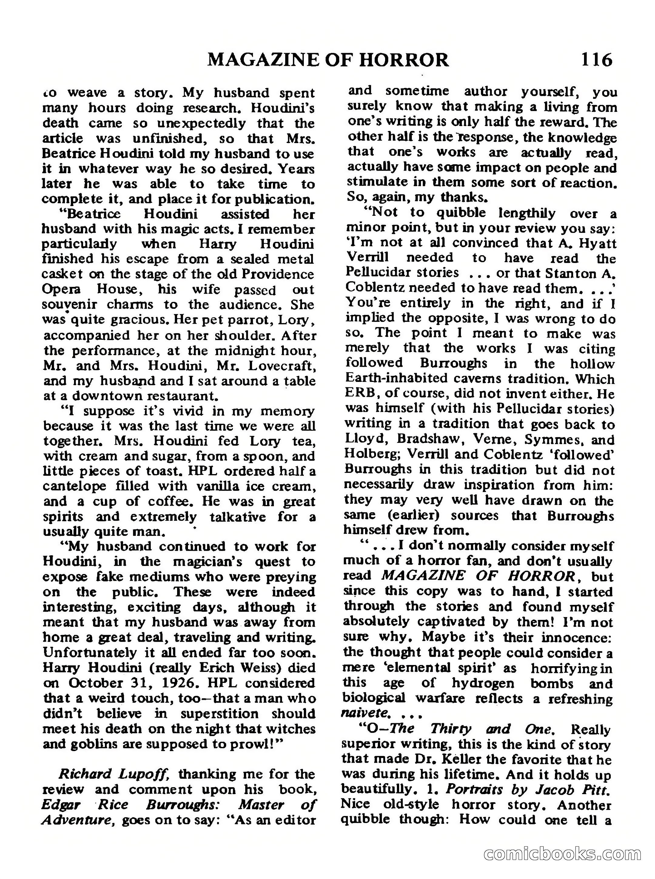 Magazine of Horror, No. 32 — page 116 of 132