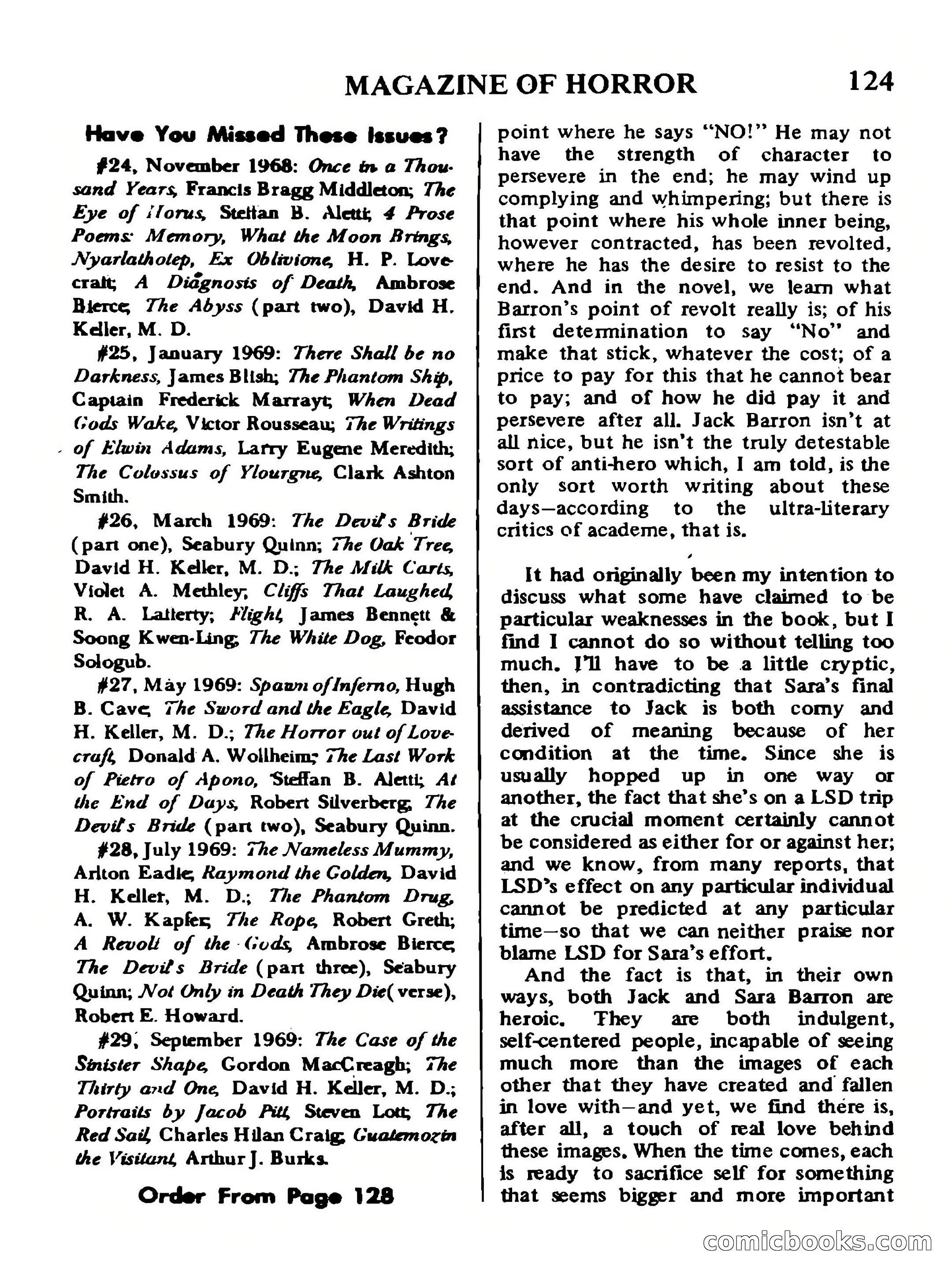 Magazine of Horror, No. 32 — page 124 of 132