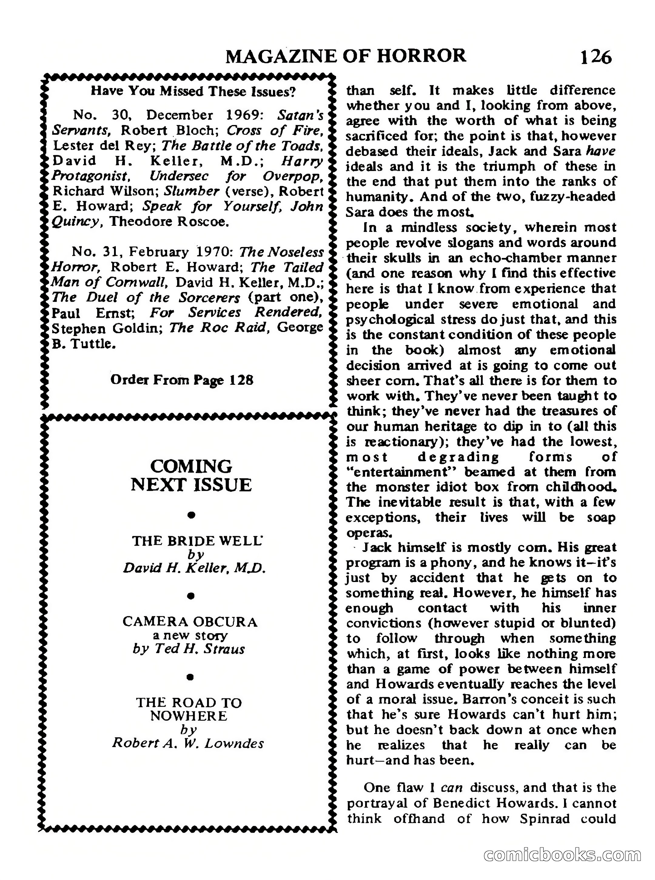 Magazine of Horror, No. 32 — page 126 of 132
