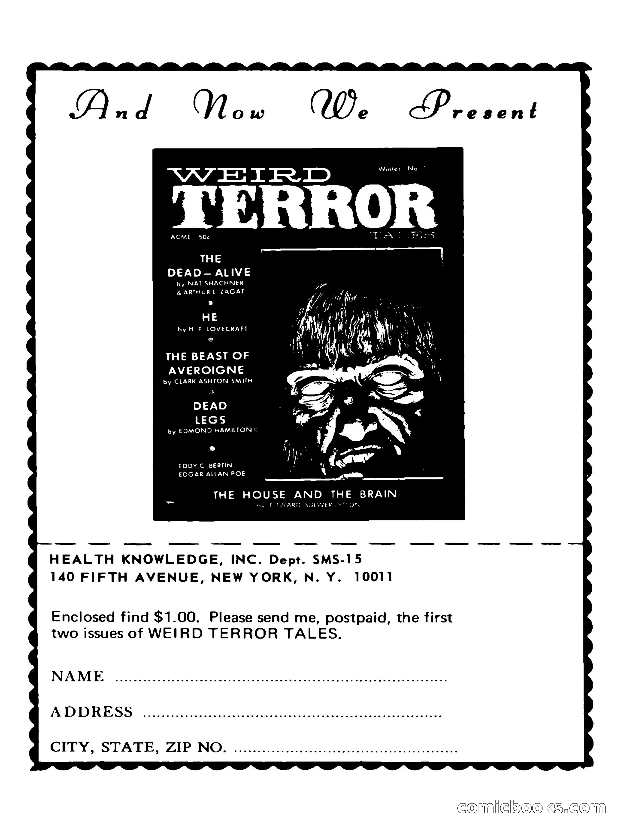 Magazine of Horror, No. 32 — page 132 of 132