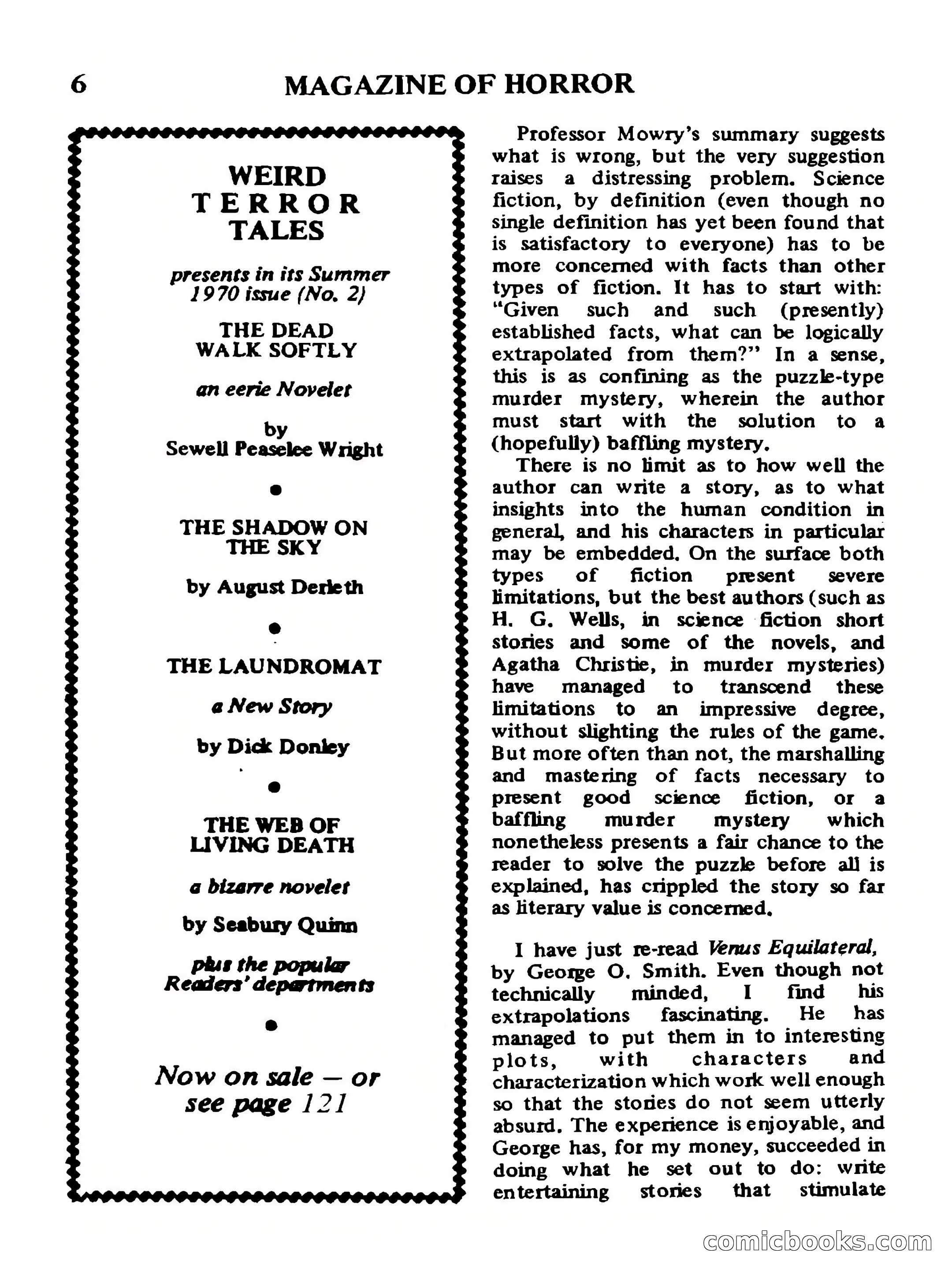 Magazine of Horror No. 33 — page 6 of 132