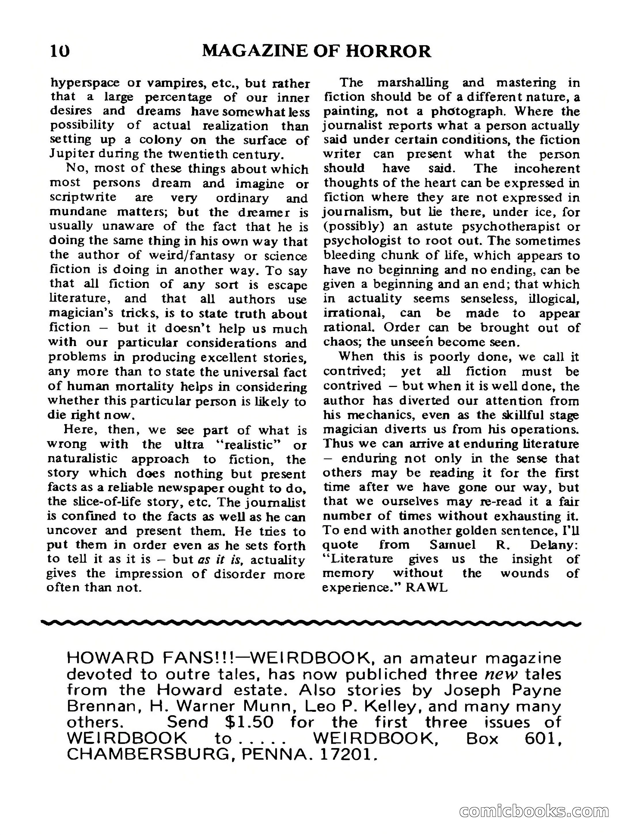 Magazine of Horror No. 33 — page 10 of 132
