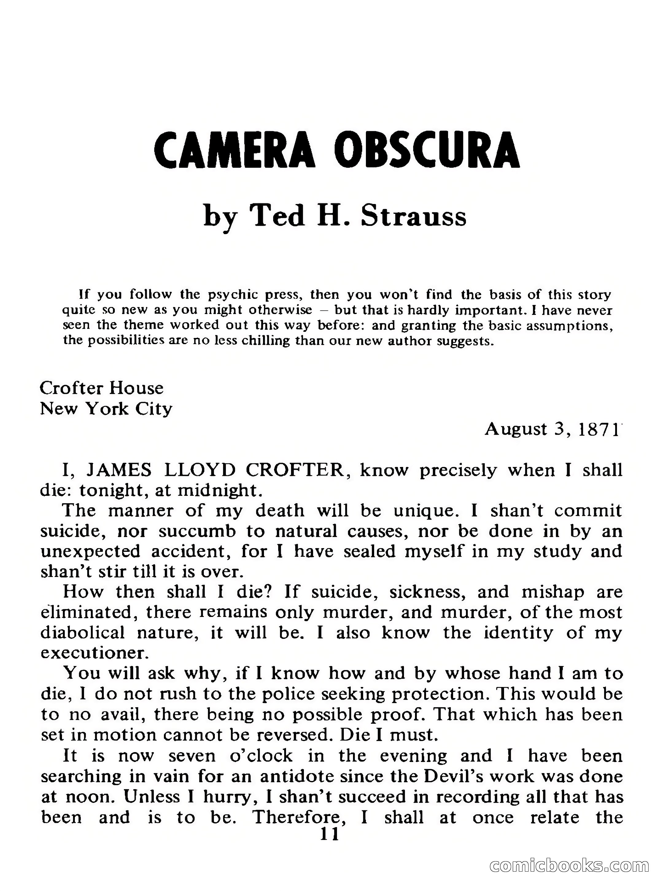 Magazine of Horror No. 33 — page 11 of 132