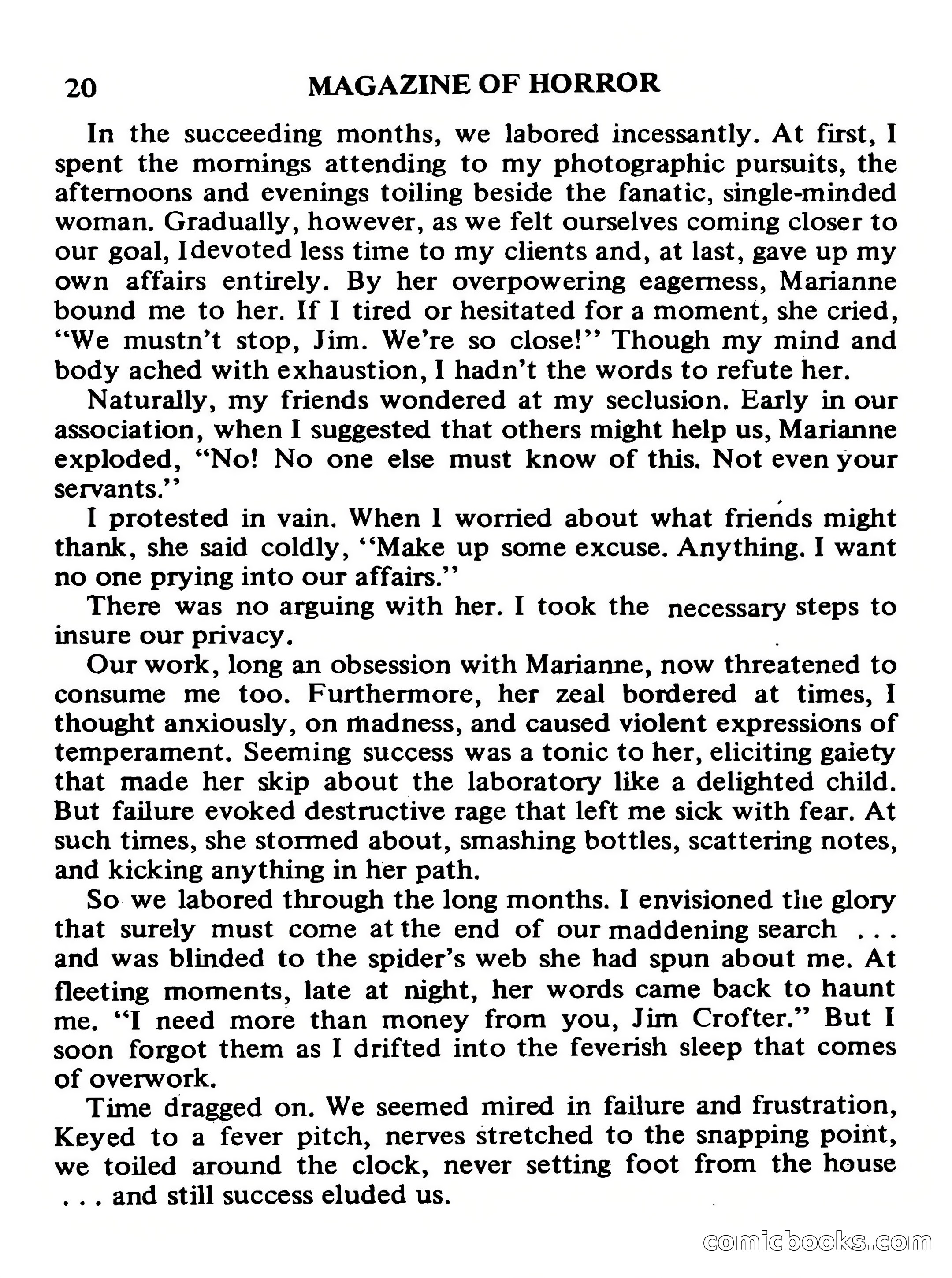 Magazine of Horror No. 33 — page 20 of 132