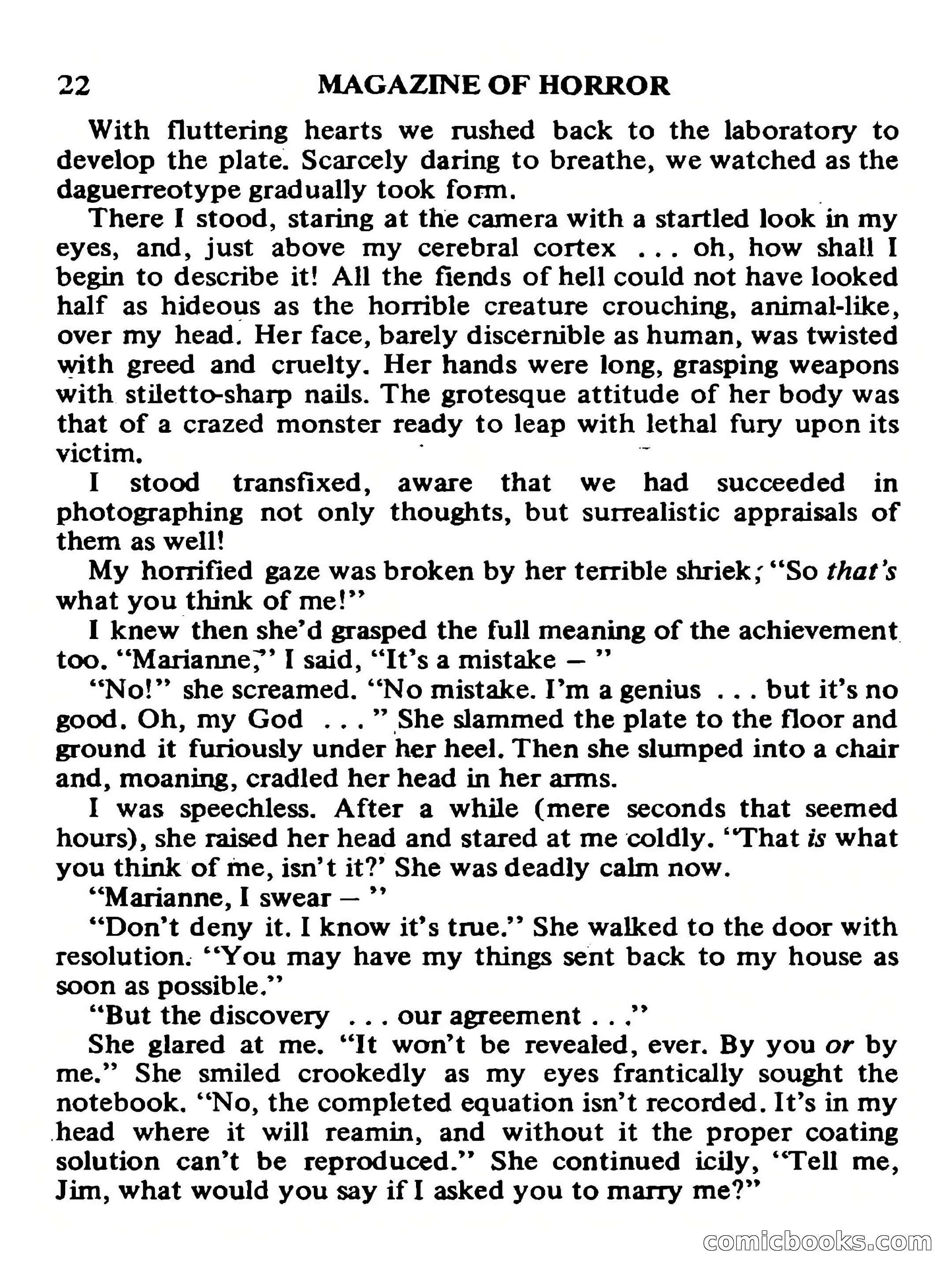Magazine of Horror No. 33 — page 22 of 132