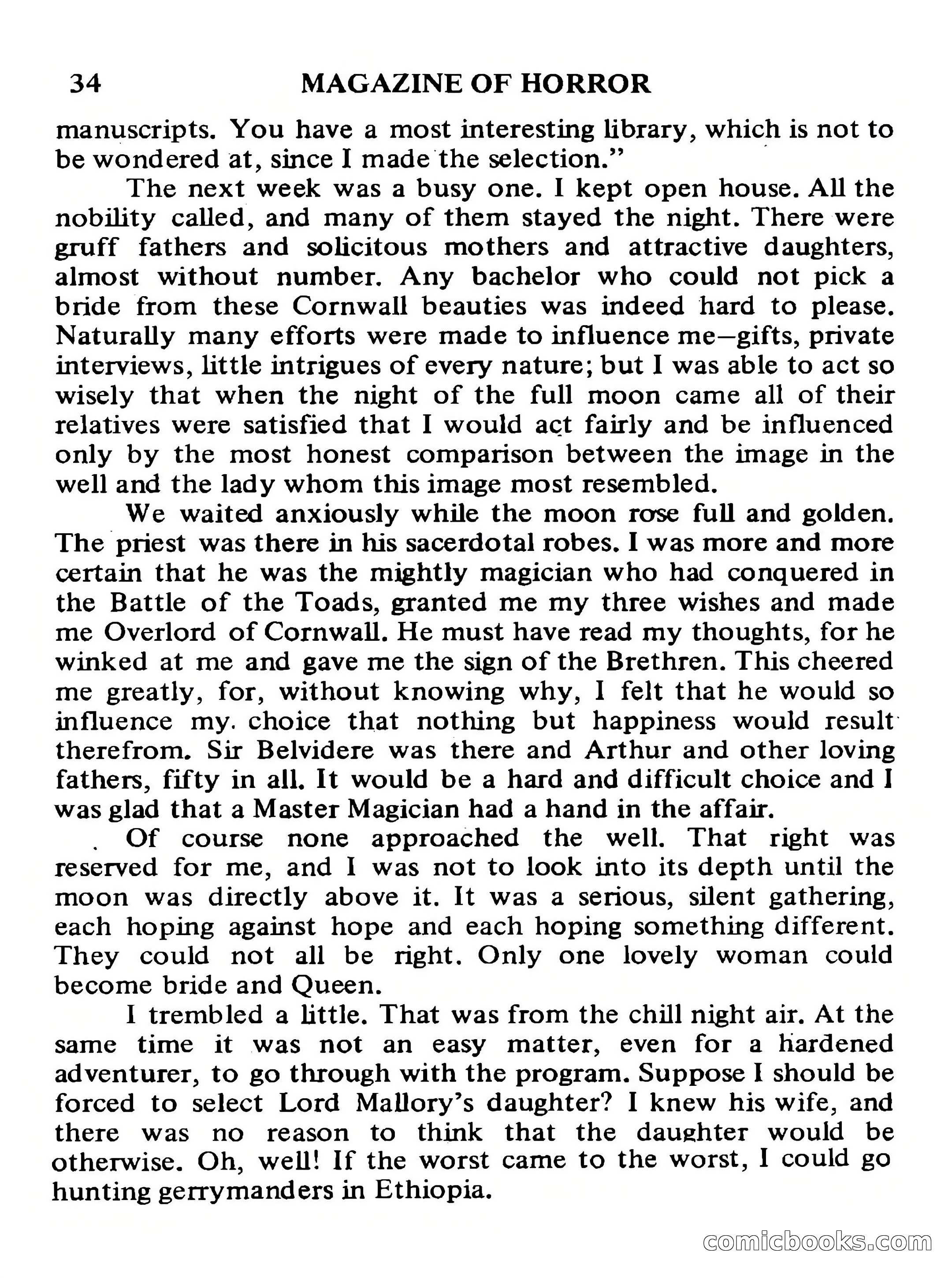 Magazine of Horror No. 33 — page 34 of 132