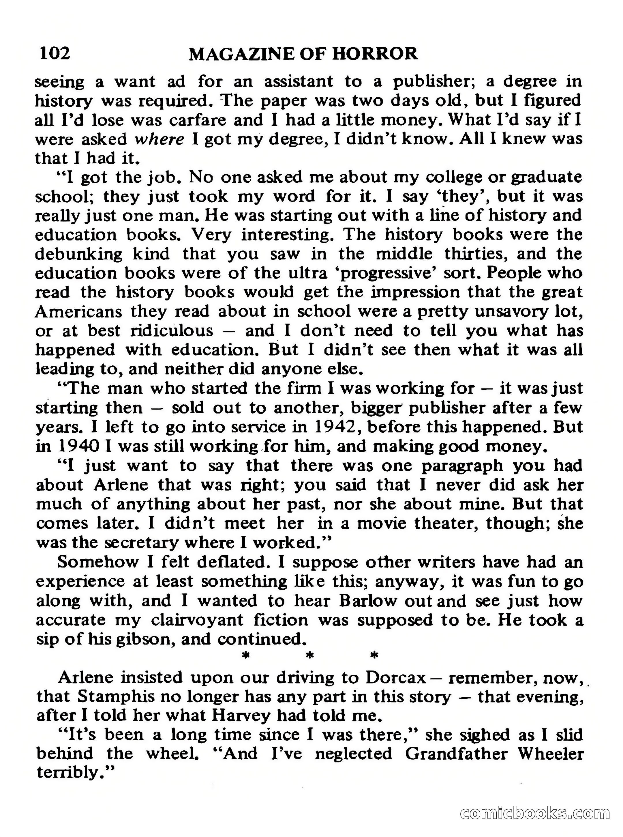 Magazine of Horror No. 33 — page 102 of 132