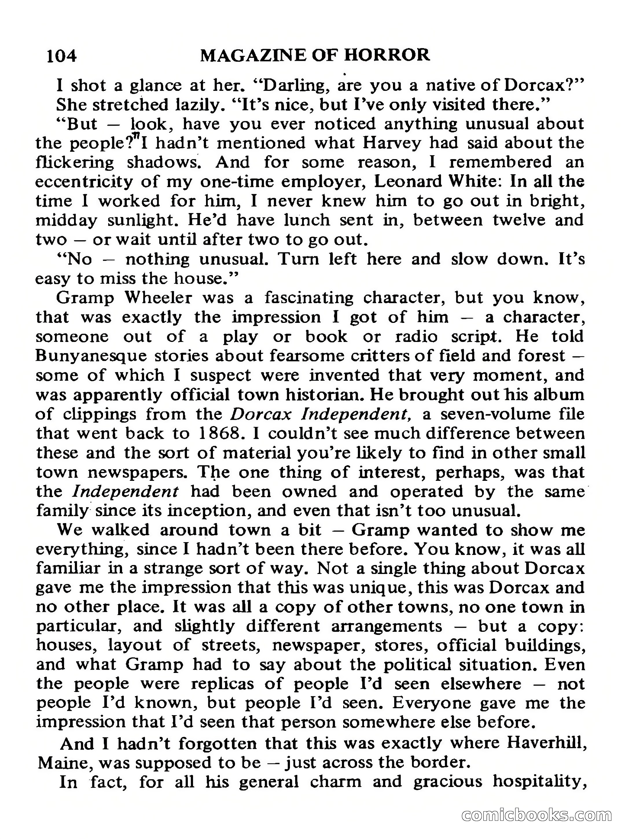 Magazine of Horror No. 33 — page 104 of 132