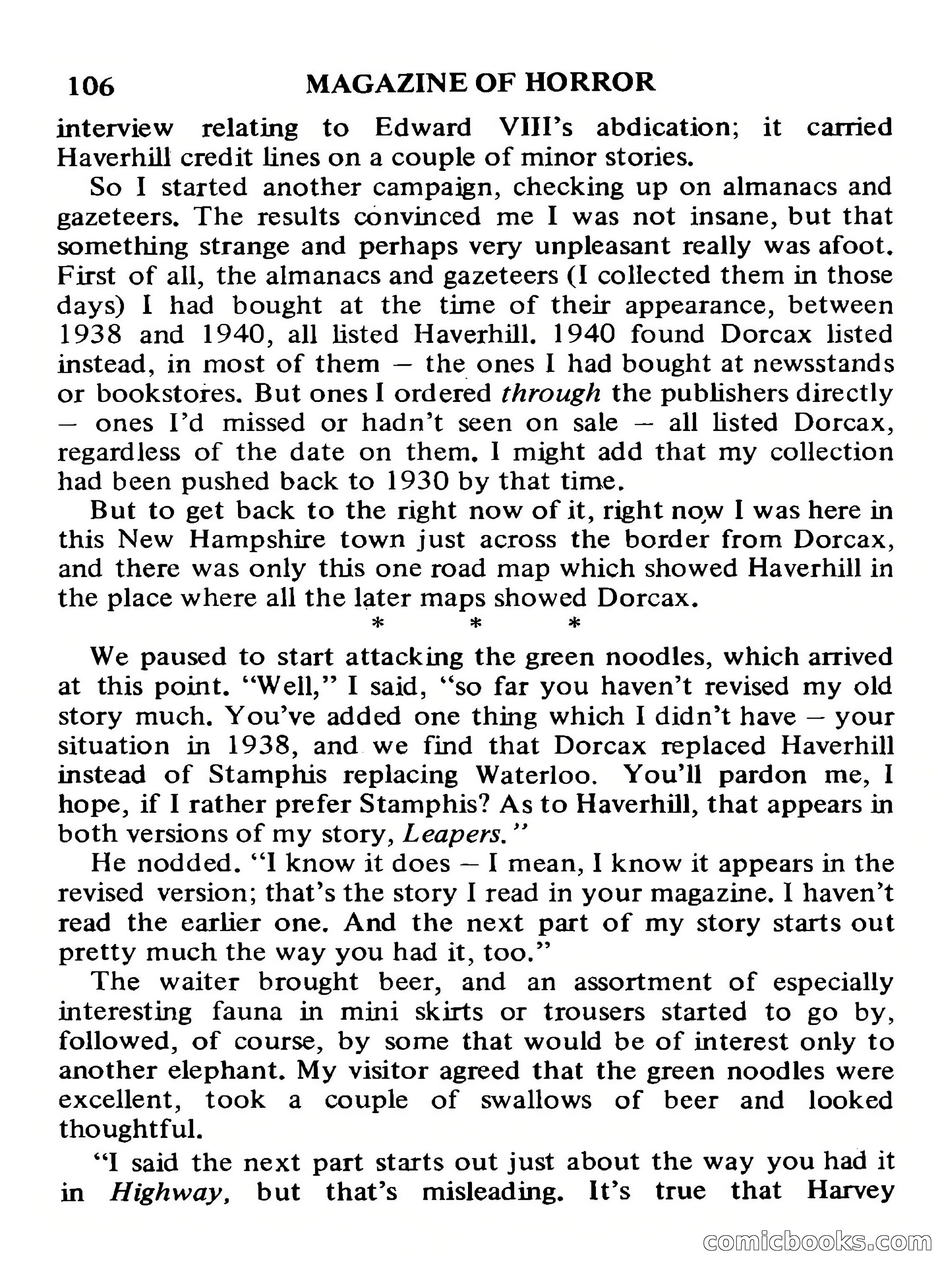 Magazine of Horror No. 33 — page 106 of 132