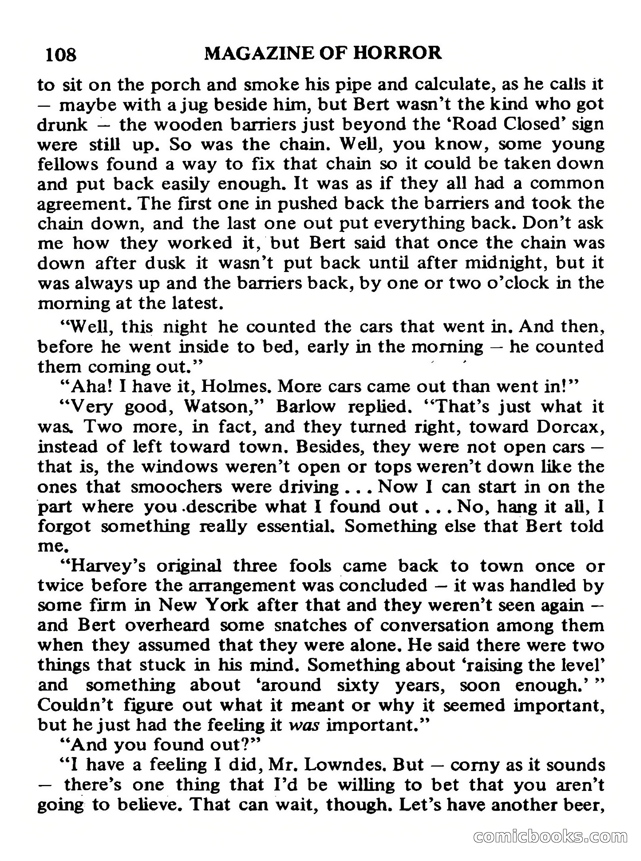 Magazine of Horror No. 33 — page 108 of 132
