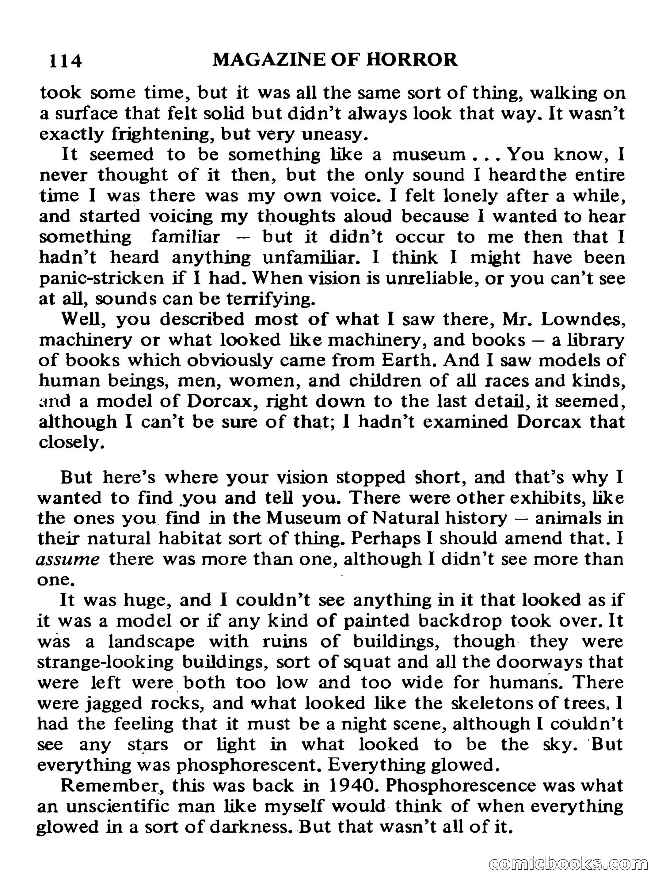 Magazine of Horror No. 33 — page 114 of 132