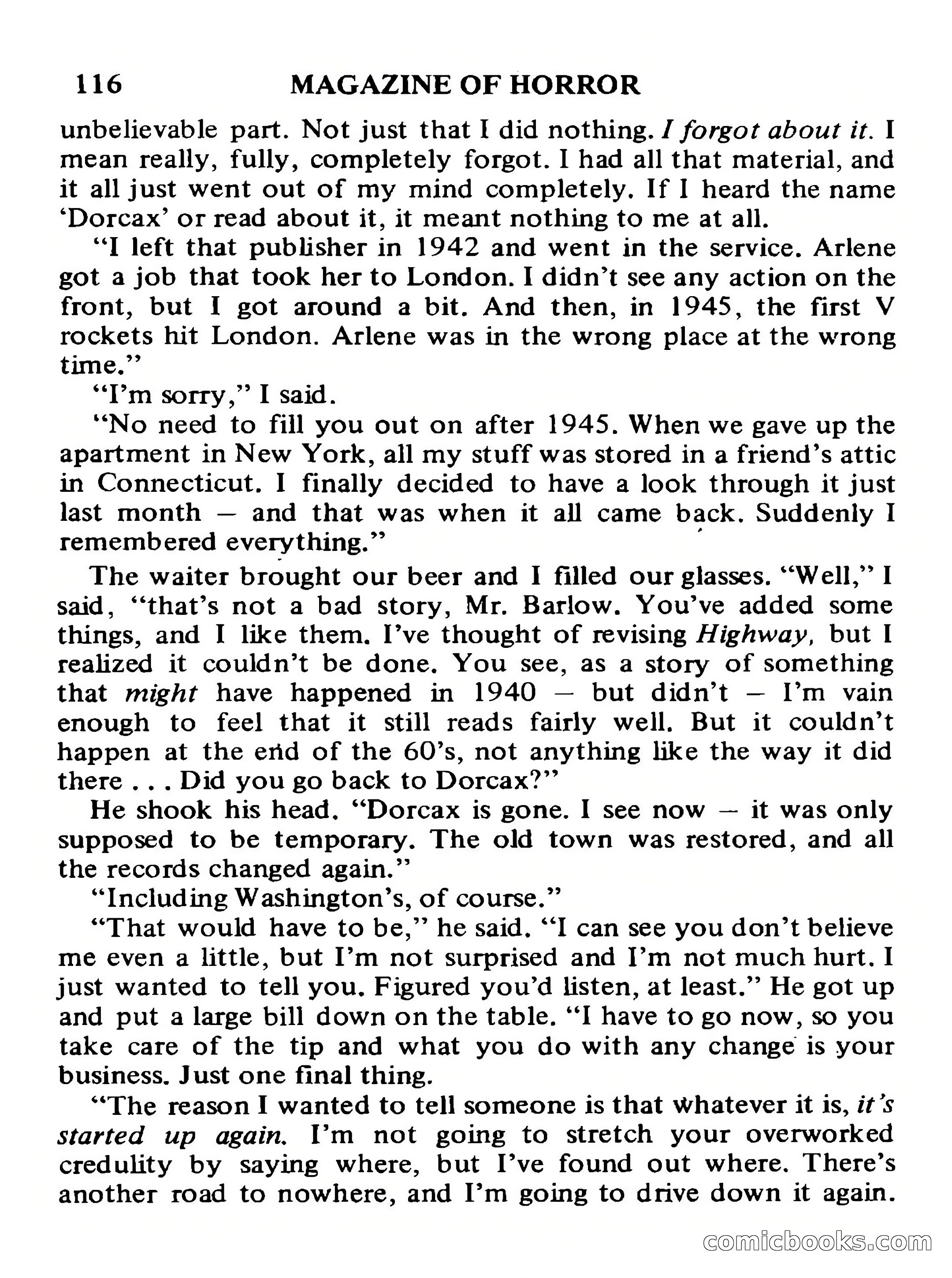 Magazine of Horror No. 33 — page 116 of 132