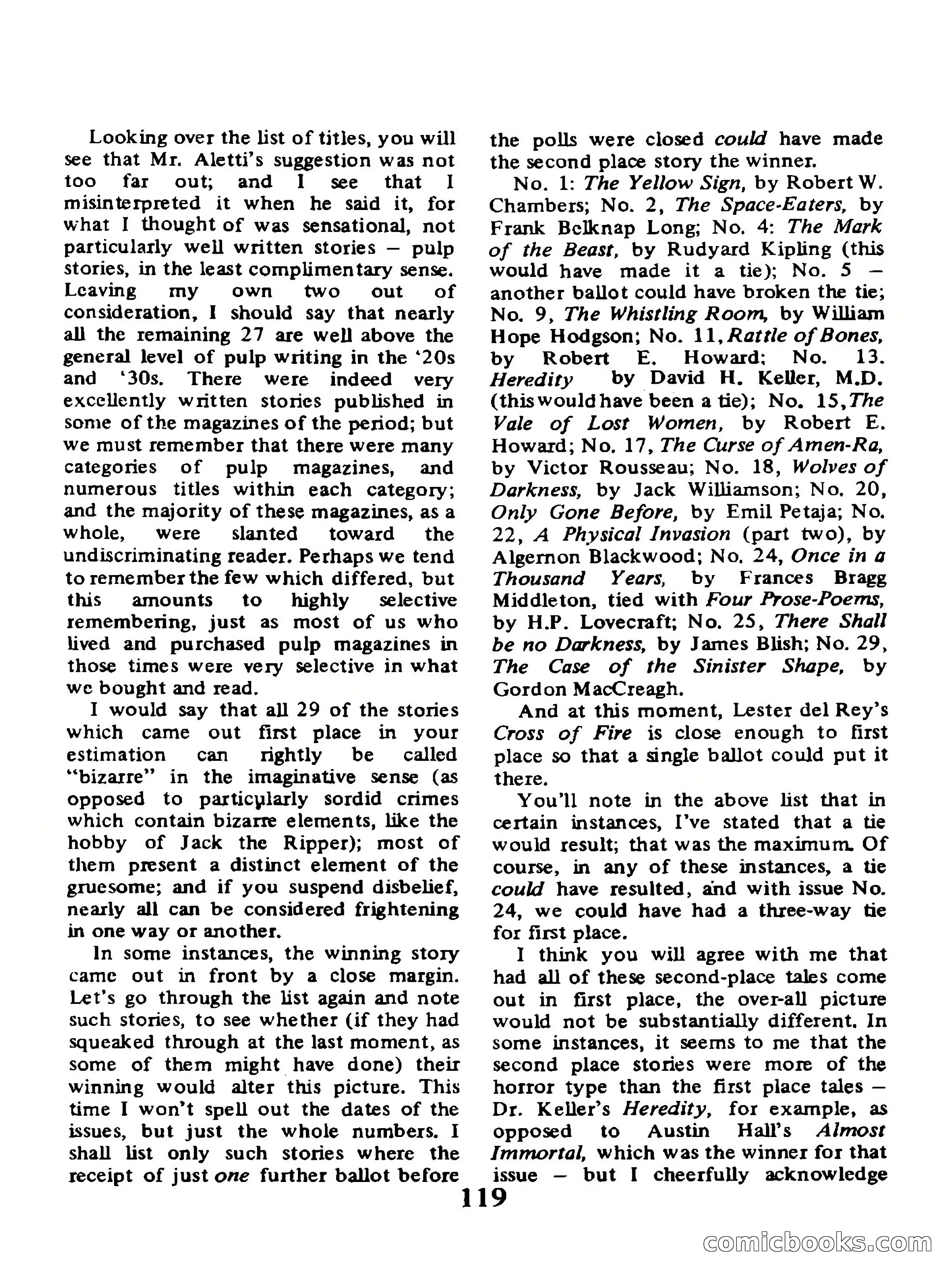 Magazine of Horror No. 33 — page 119 of 132