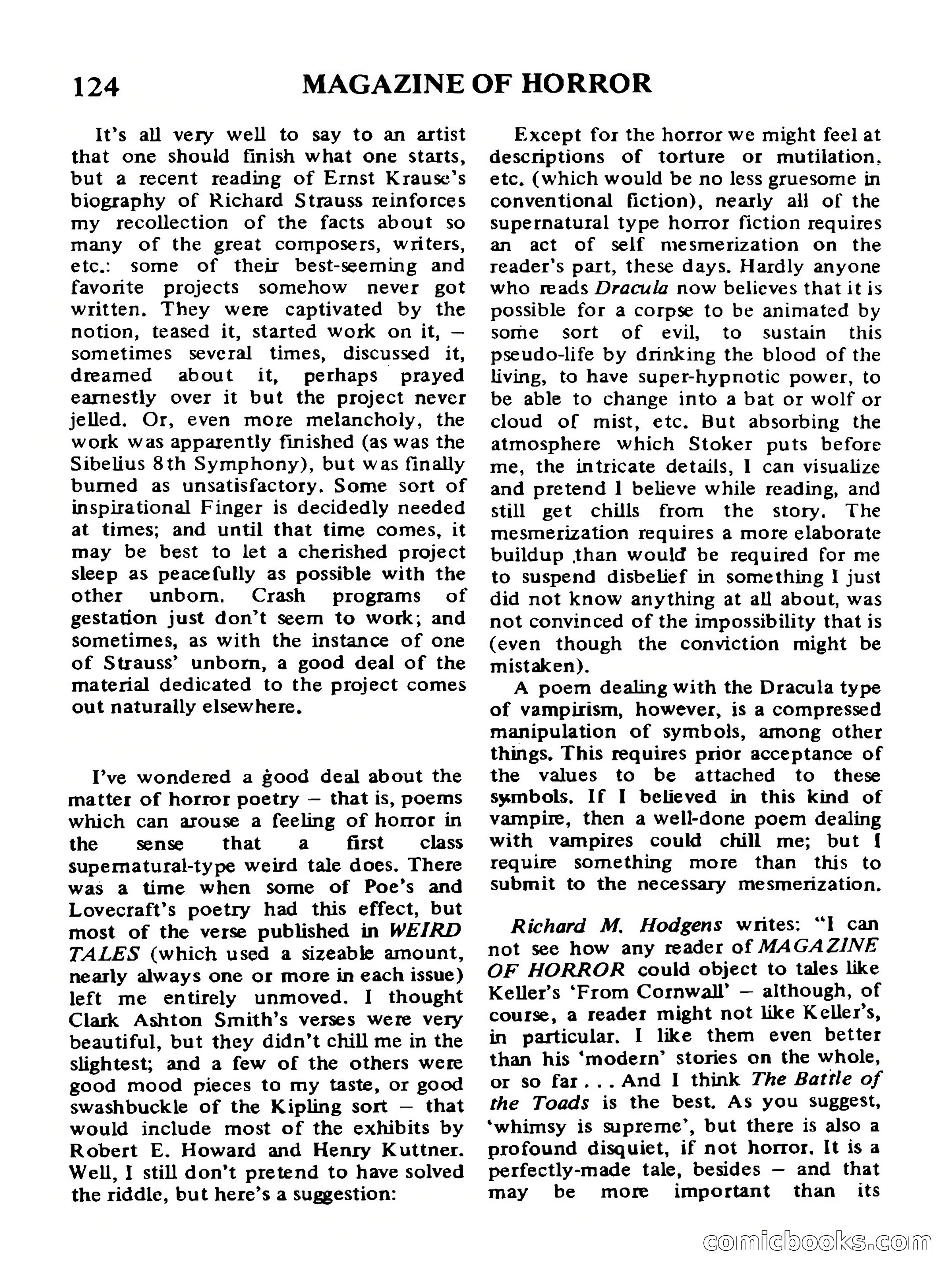 Magazine of Horror No. 33 — page 124 of 132