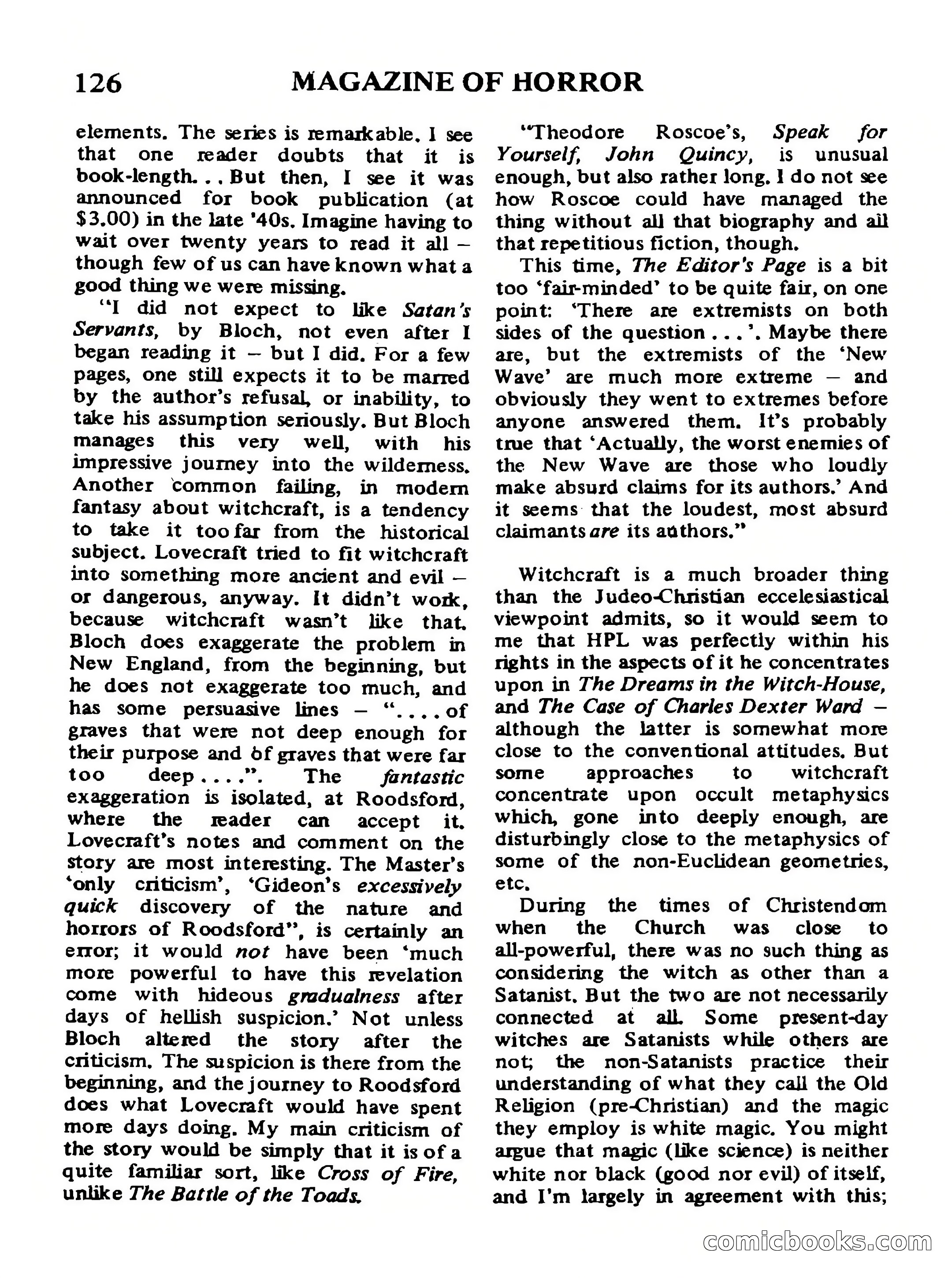 Magazine of Horror No. 33 — page 126 of 132