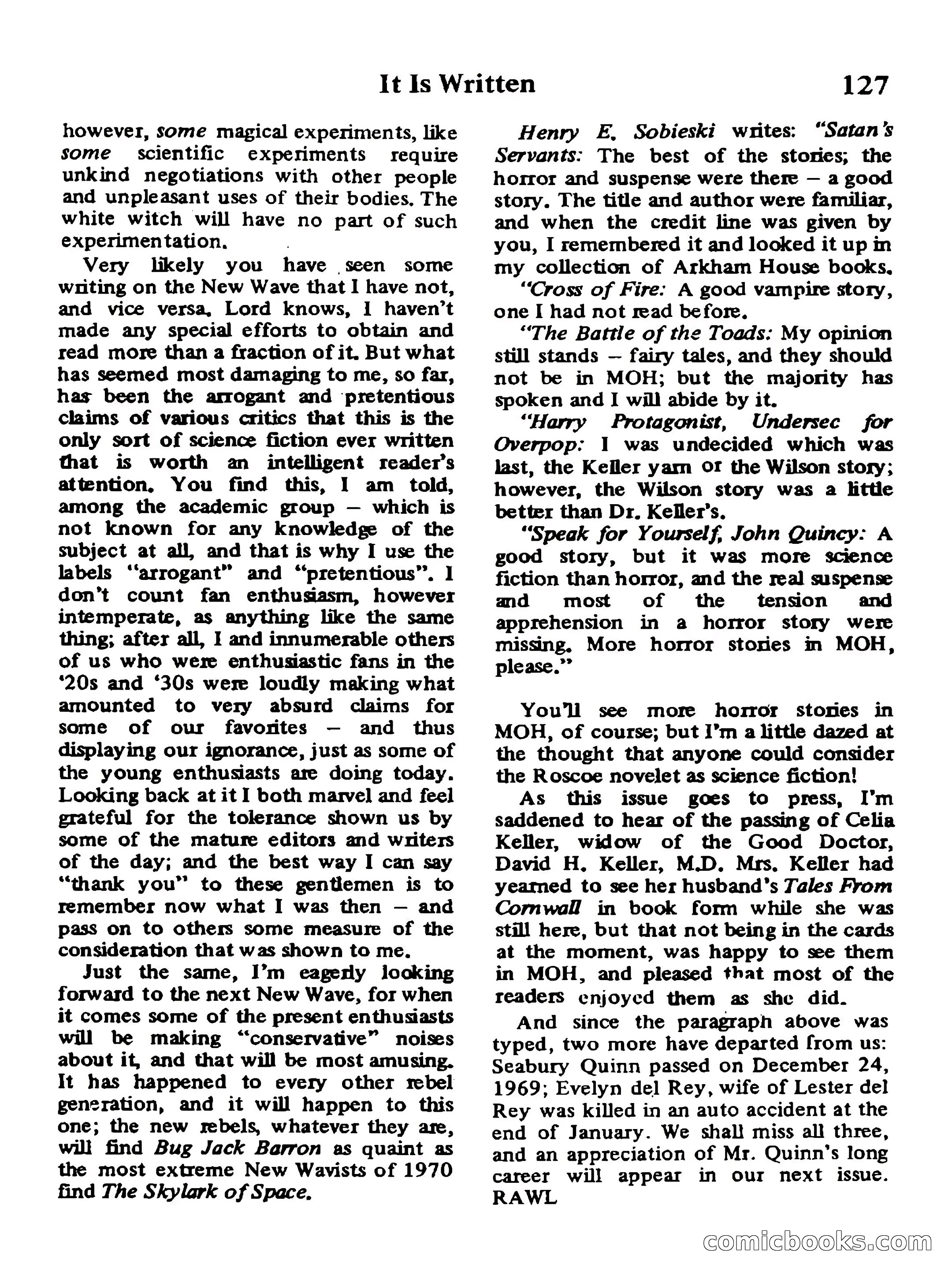 Magazine of Horror No. 33 — page 127 of 132