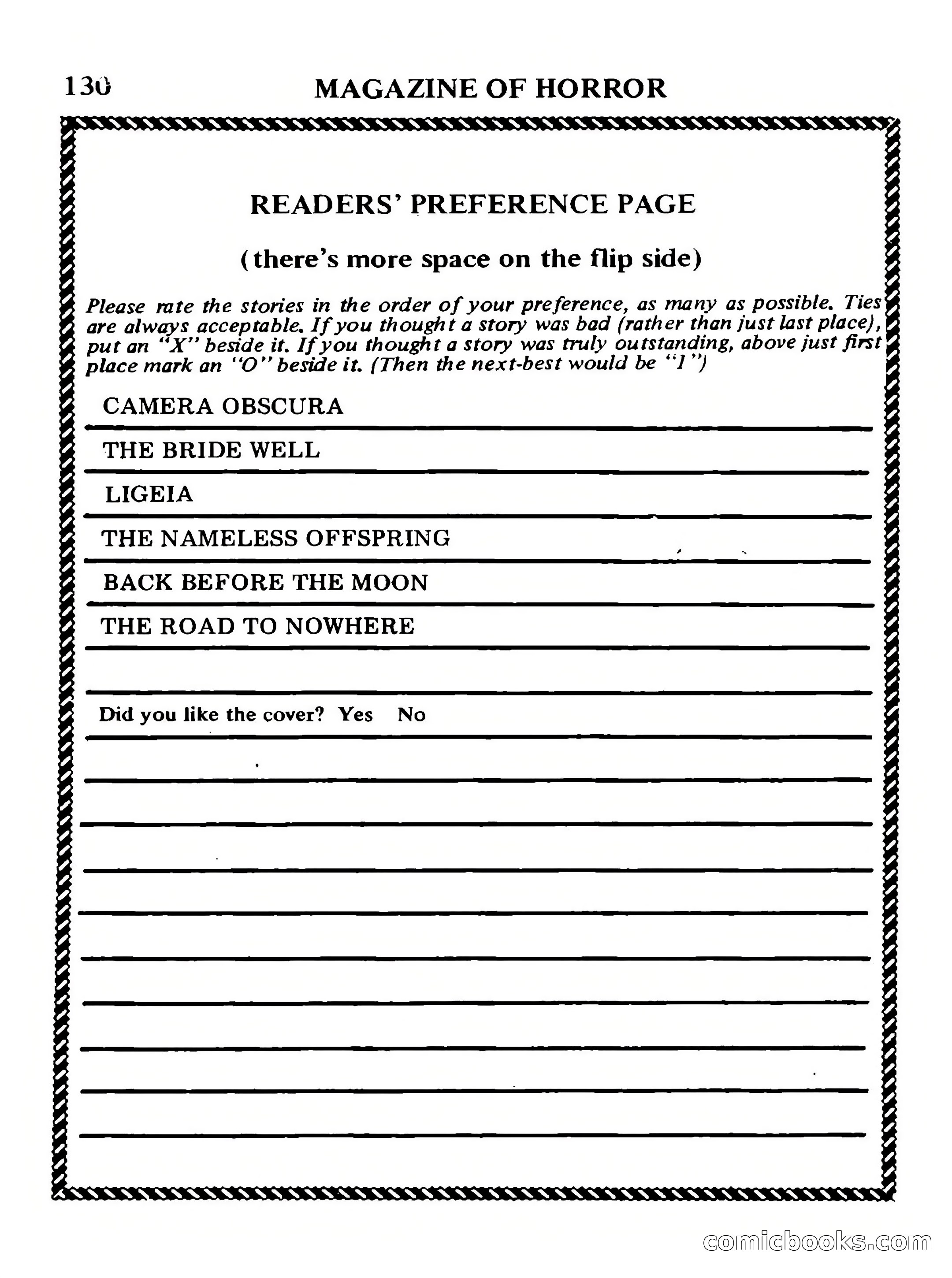 Magazine of Horror No. 33 — page 130 of 132