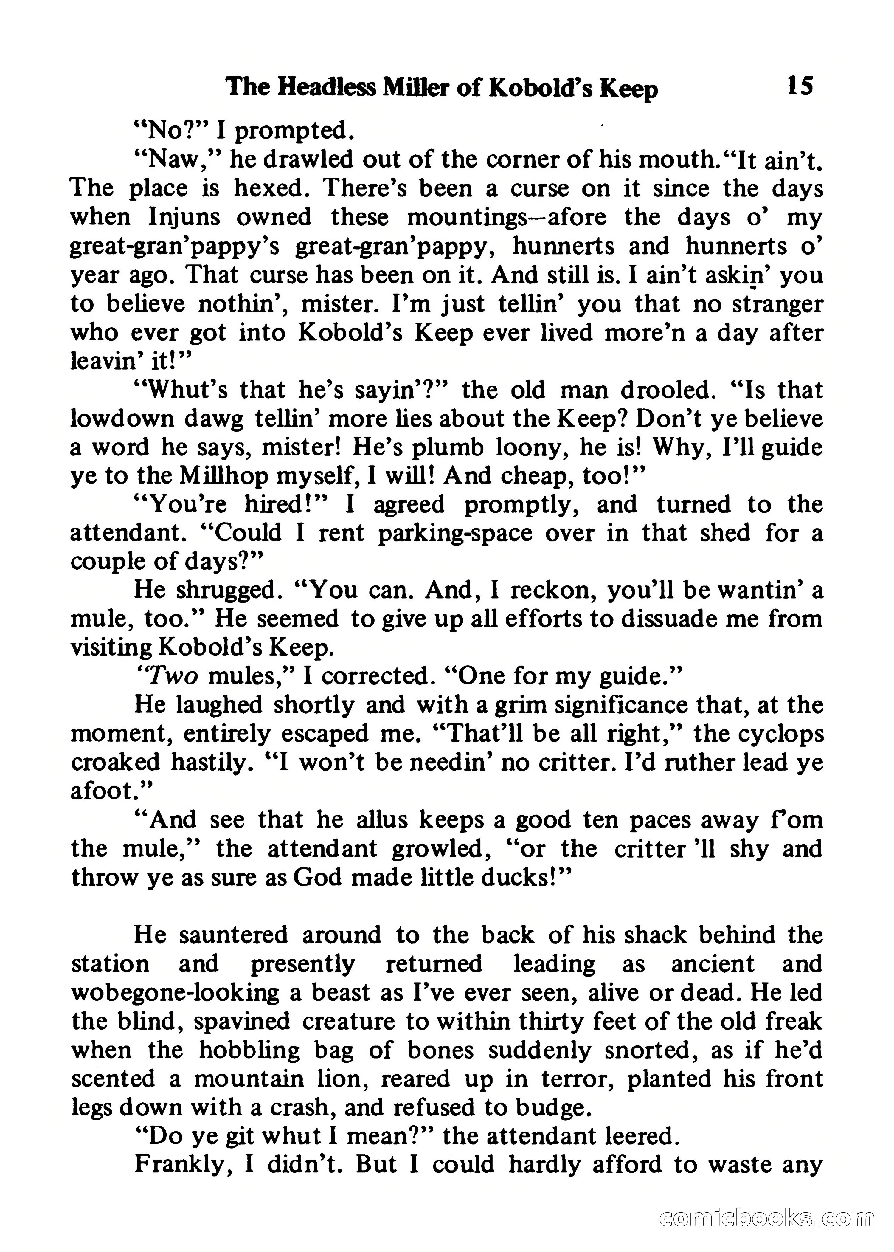 Magazine of Horror #34 — page 15 of 132