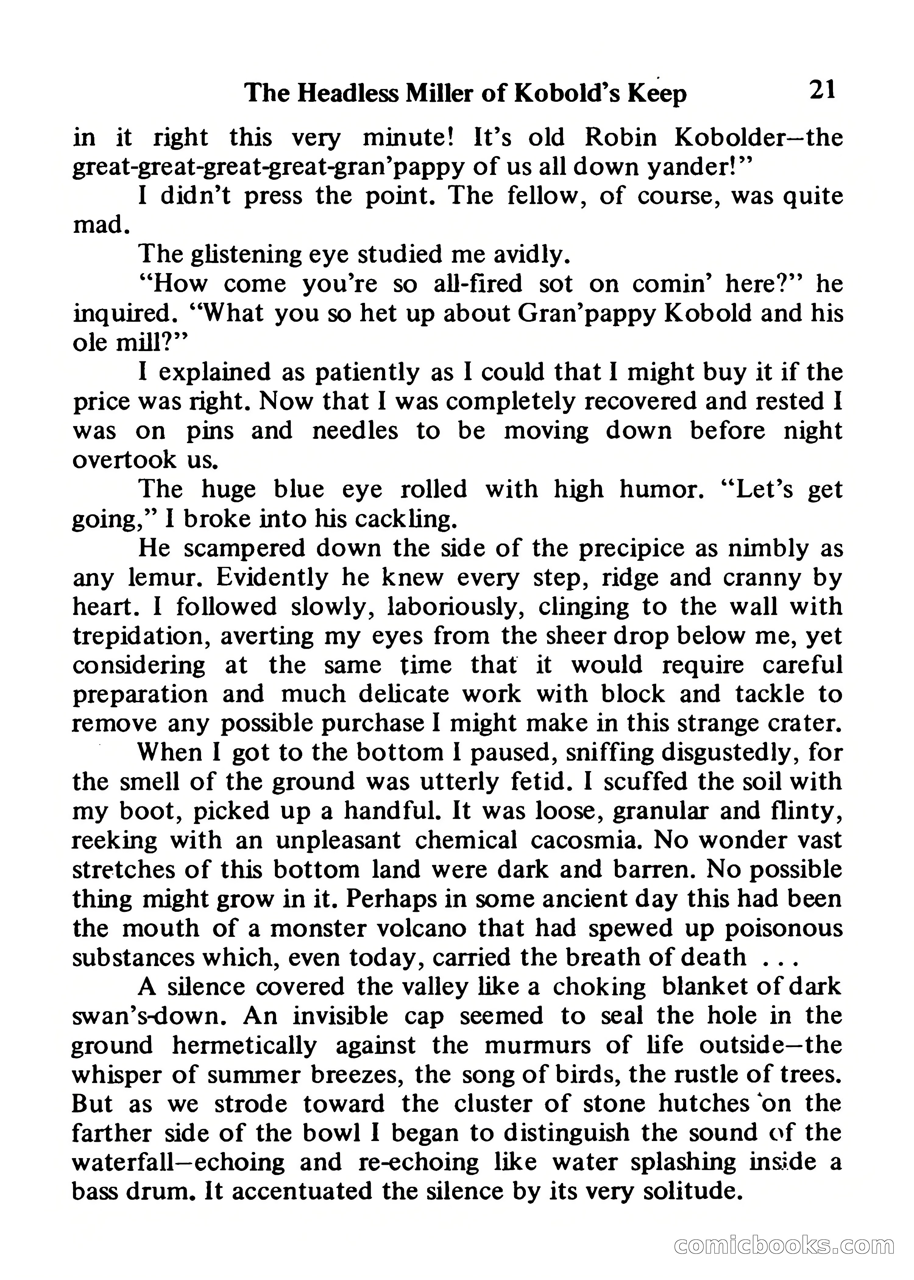 Magazine of Horror #34 — page 21 of 132